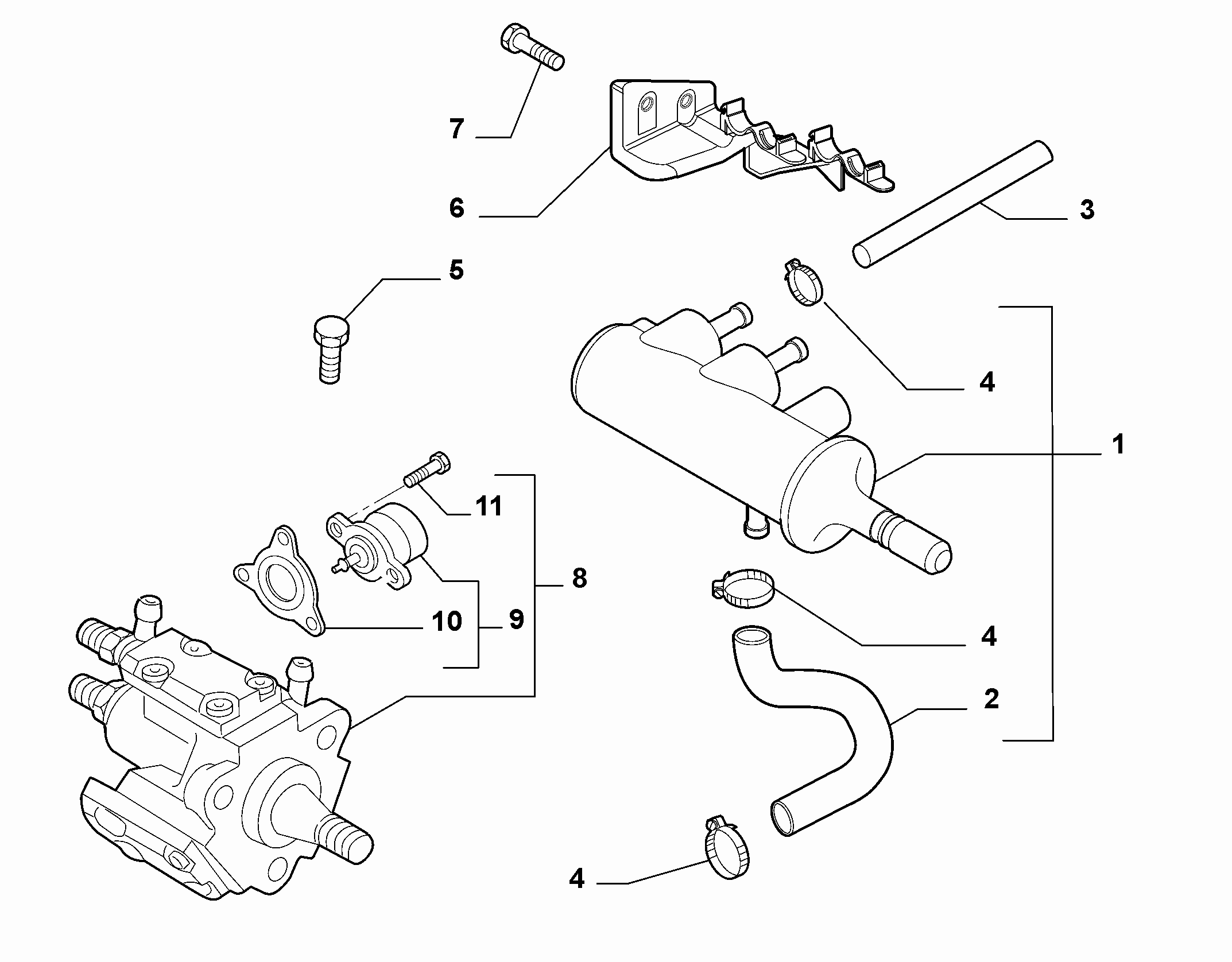 FCA 55209062 - Pompa de inalta presiune allinparts.ro