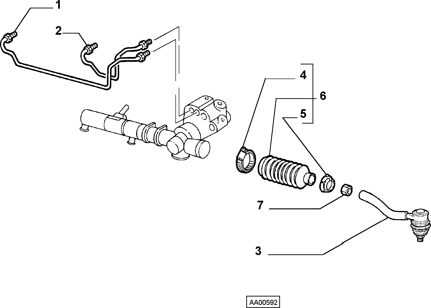 FCA 46456660 - Cap de bara allinparts.ro