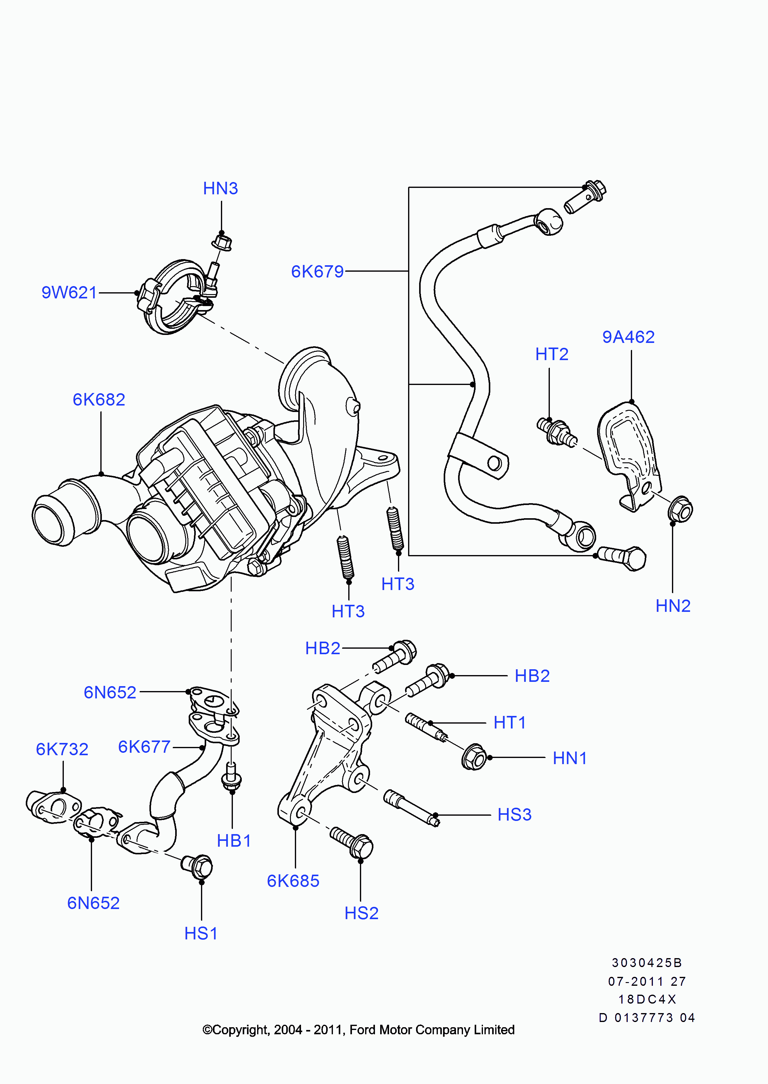 FORD 1567329* - Compresor,sistem de supraalimentare allinparts.ro