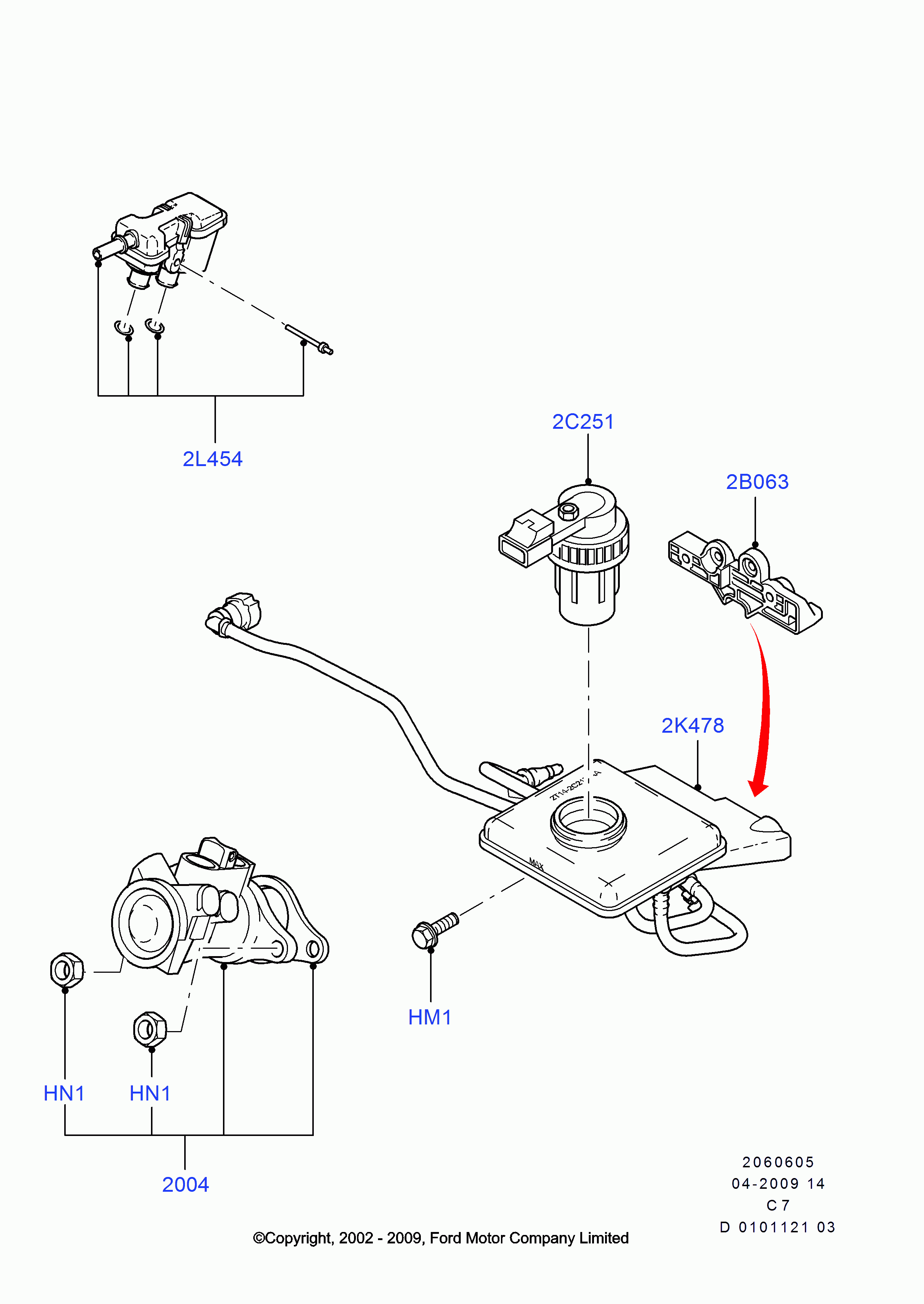 FORD 5040319 - Set placute frana,frana disc allinparts.ro