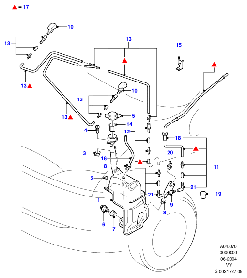 FORD 1108656 - Pompa de apa,spalare parbriz allinparts.ro