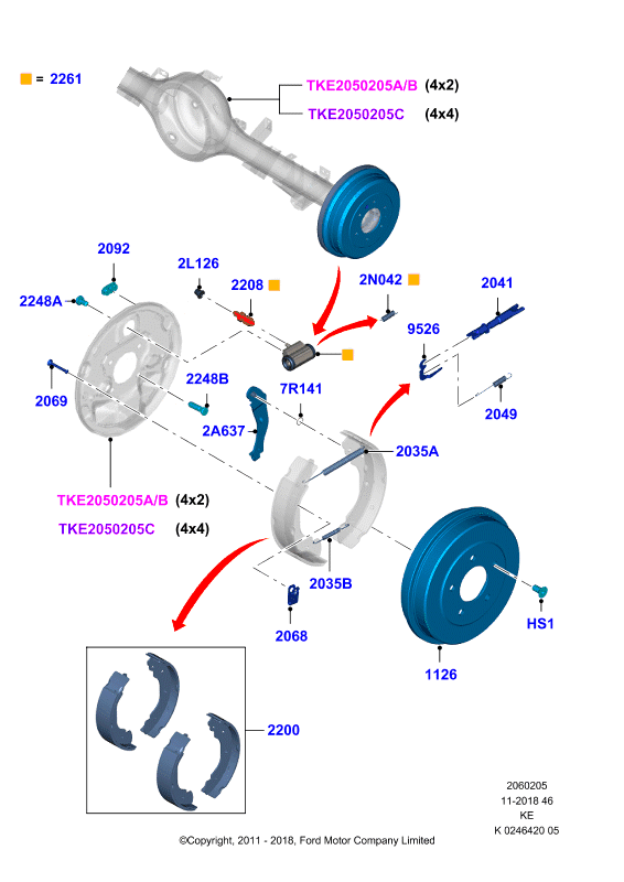 FORD 1768317 - Tambur frana allinparts.ro