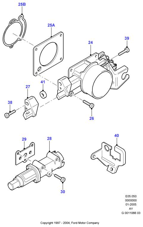 FCA 6518102 - Piulita,galeria de evacuare allinparts.ro