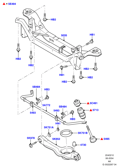 FORD 1113289 - Brat, suspensie roata allinparts.ro