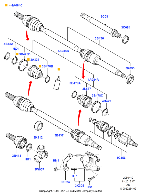 FORD 1753934 - Planetara allinparts.ro
