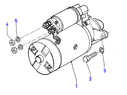 FORD 1 416 252 - Starter allinparts.ro