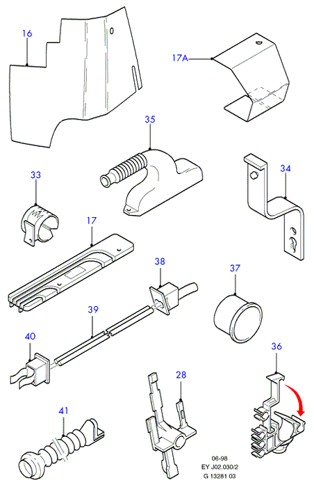 PSA 1605223 - Set placute frana,frana disc allinparts.ro