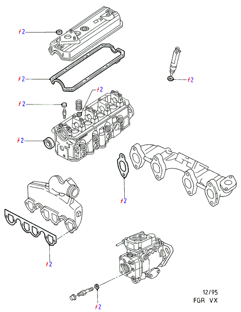 FORD 1 004 926 - Set garnituri, carter allinparts.ro