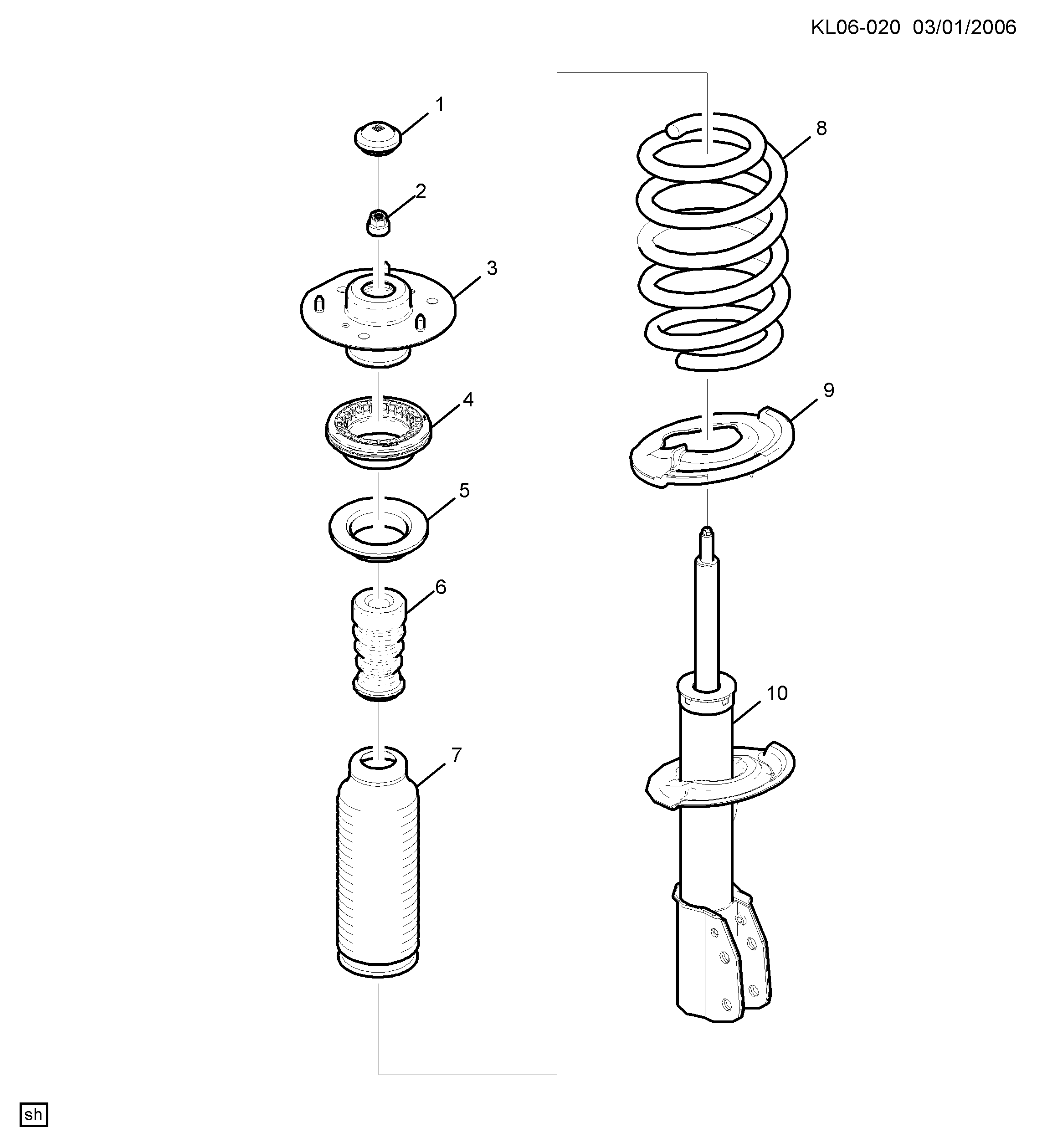 PSA 96863981 - Rulment sarcina suport arc allinparts.ro