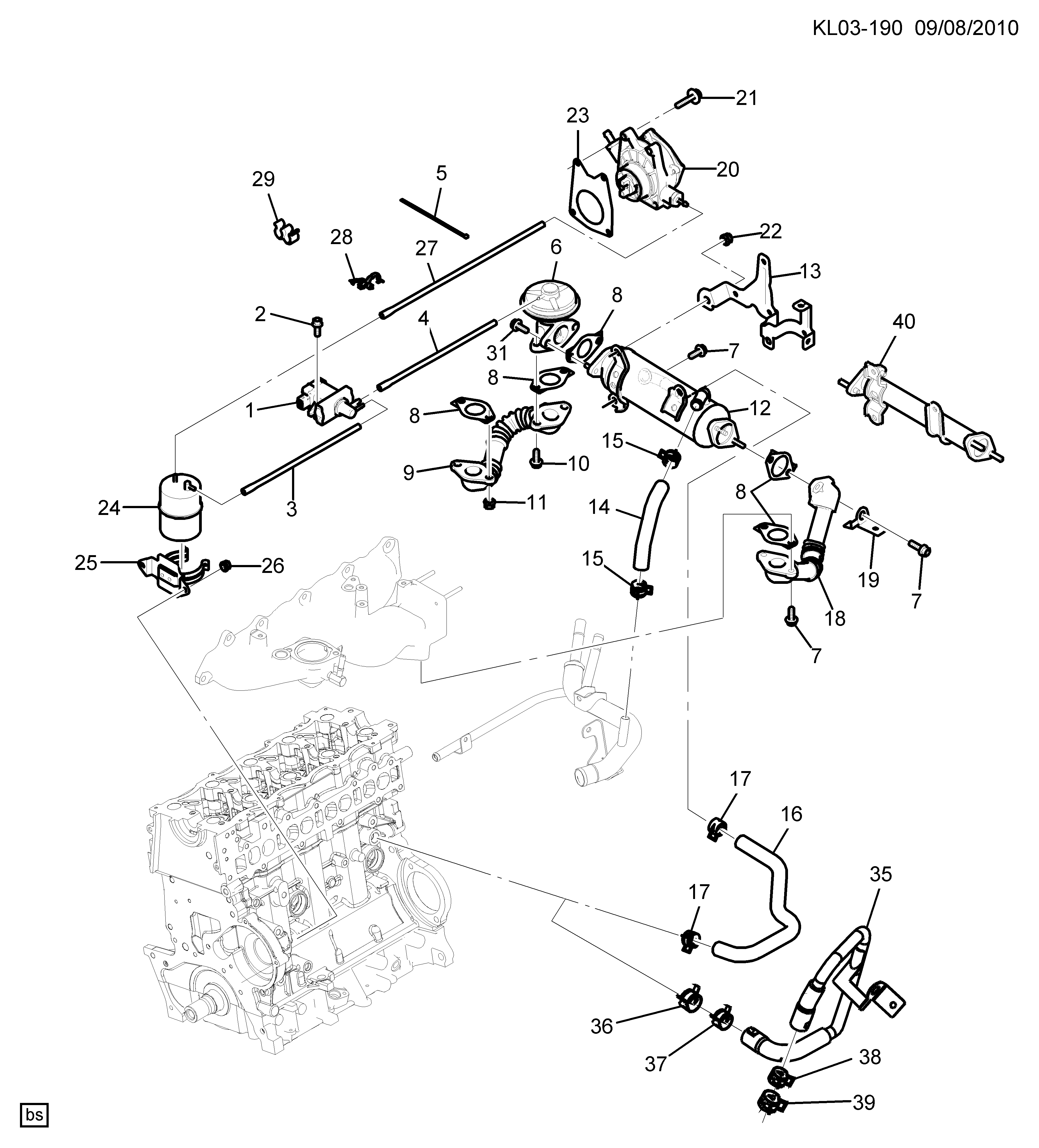 GM 25183540 - Convertor presiune allinparts.ro