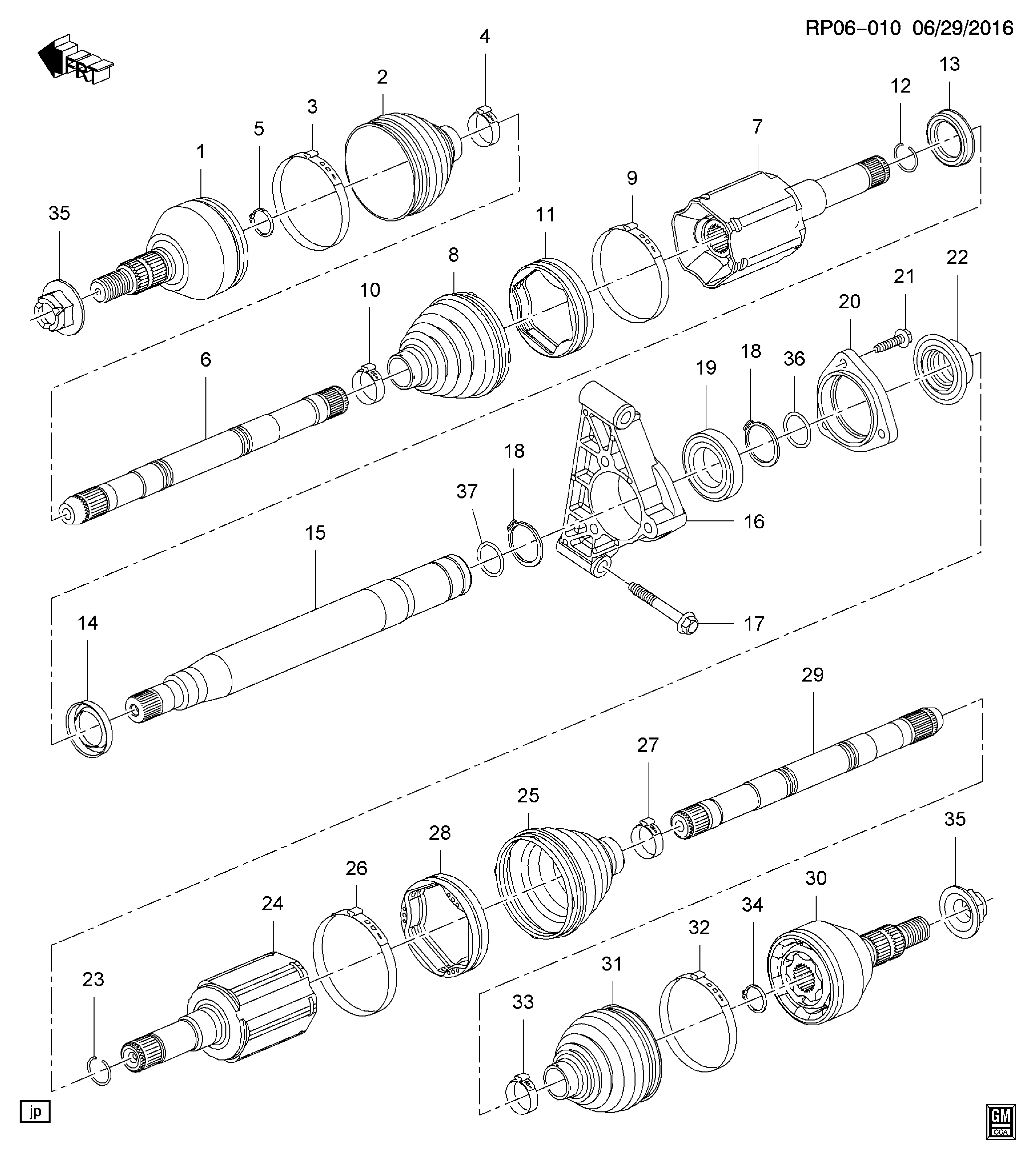 PSA 13217120 - Set rulment roata allinparts.ro