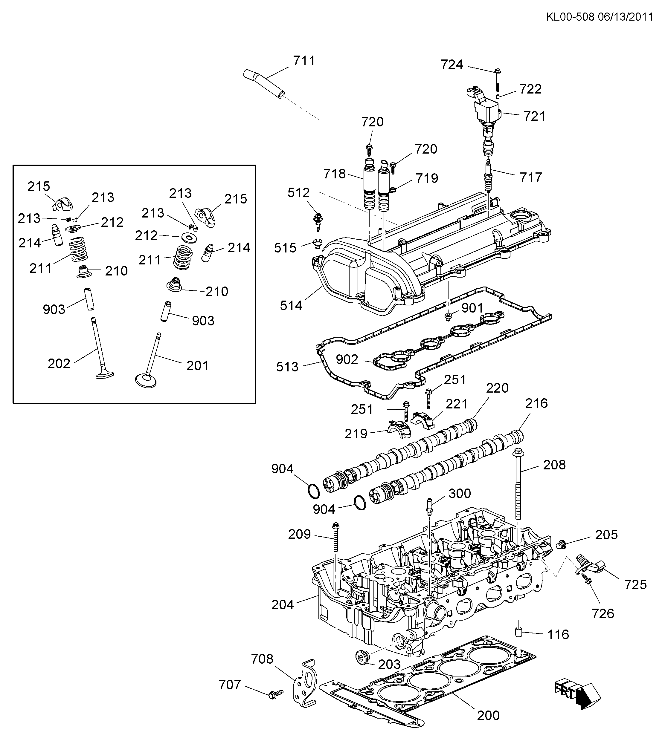 PSA 24100005 - Culbutor supapa allinparts.ro
