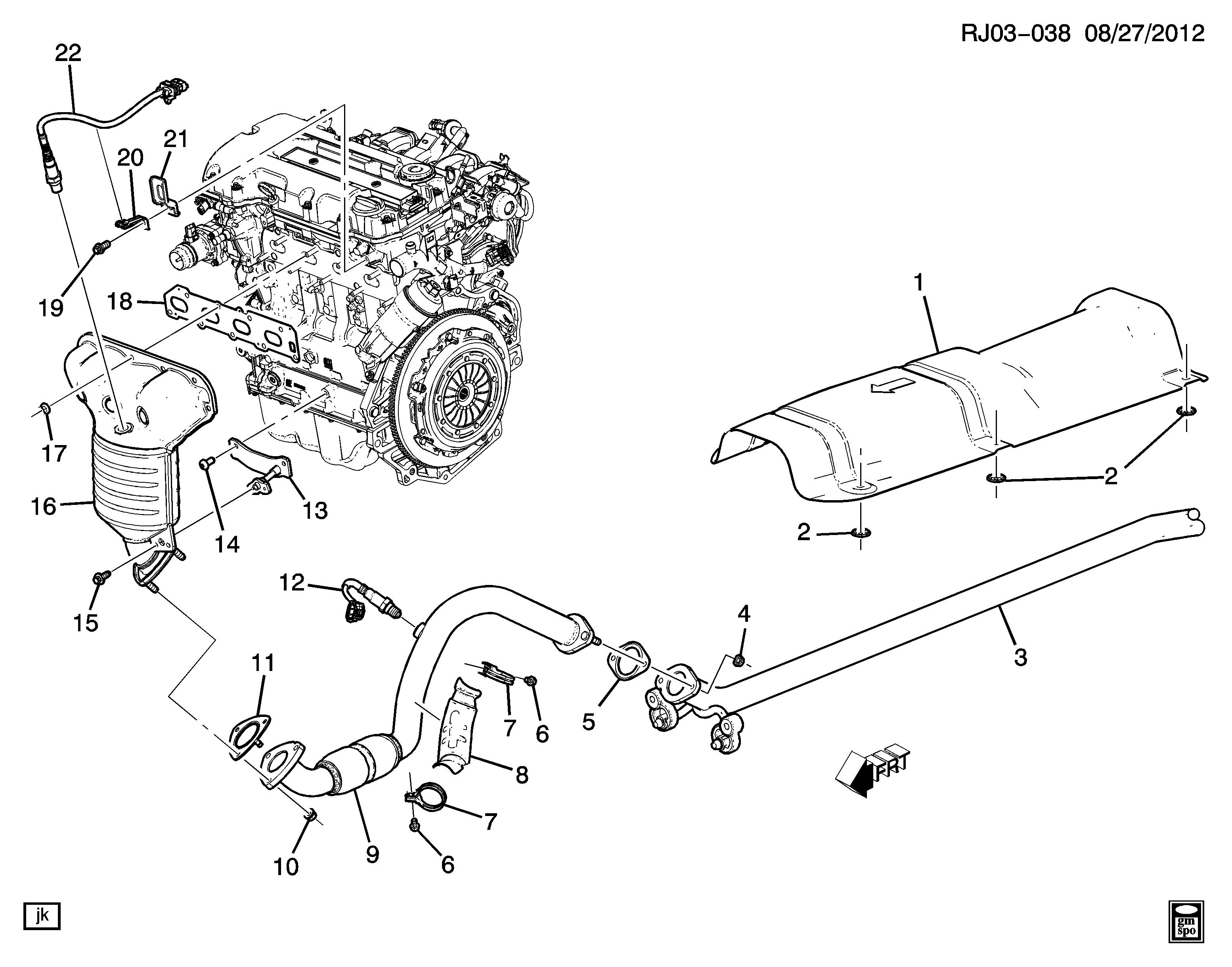 GM 55 563 348 - Sonda Lambda allinparts.ro
