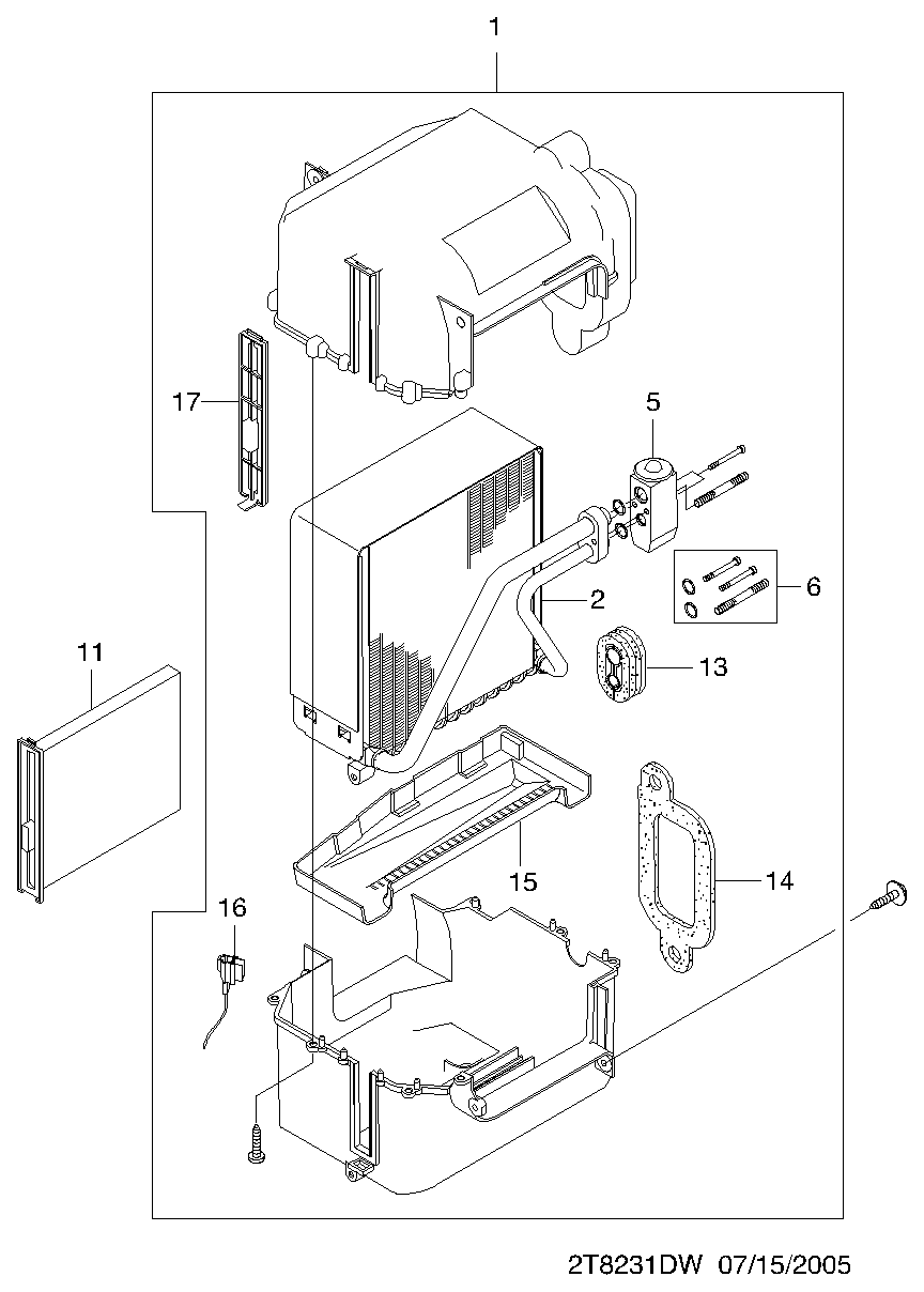 DAEWOO 96 962 173 - Filtru, aer habitaclu allinparts.ro