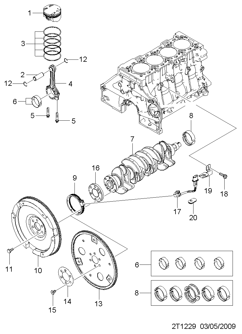 FCA 55555806 - Senzor impulsuri, arbore cotit allinparts.ro