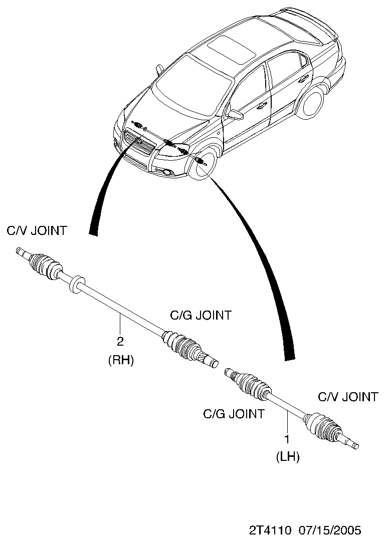 GM 96348790 - Set articulatie, planetara allinparts.ro