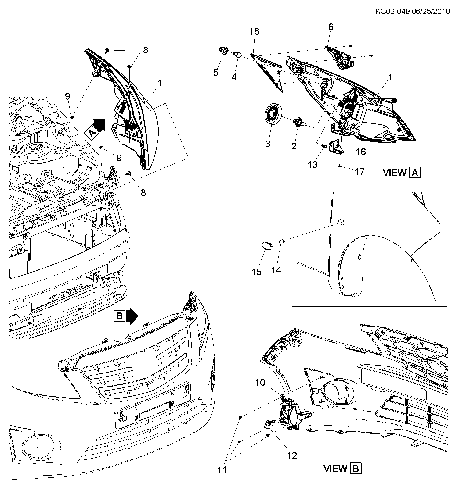 GM 13503422 - Bec, semnalizator allinparts.ro