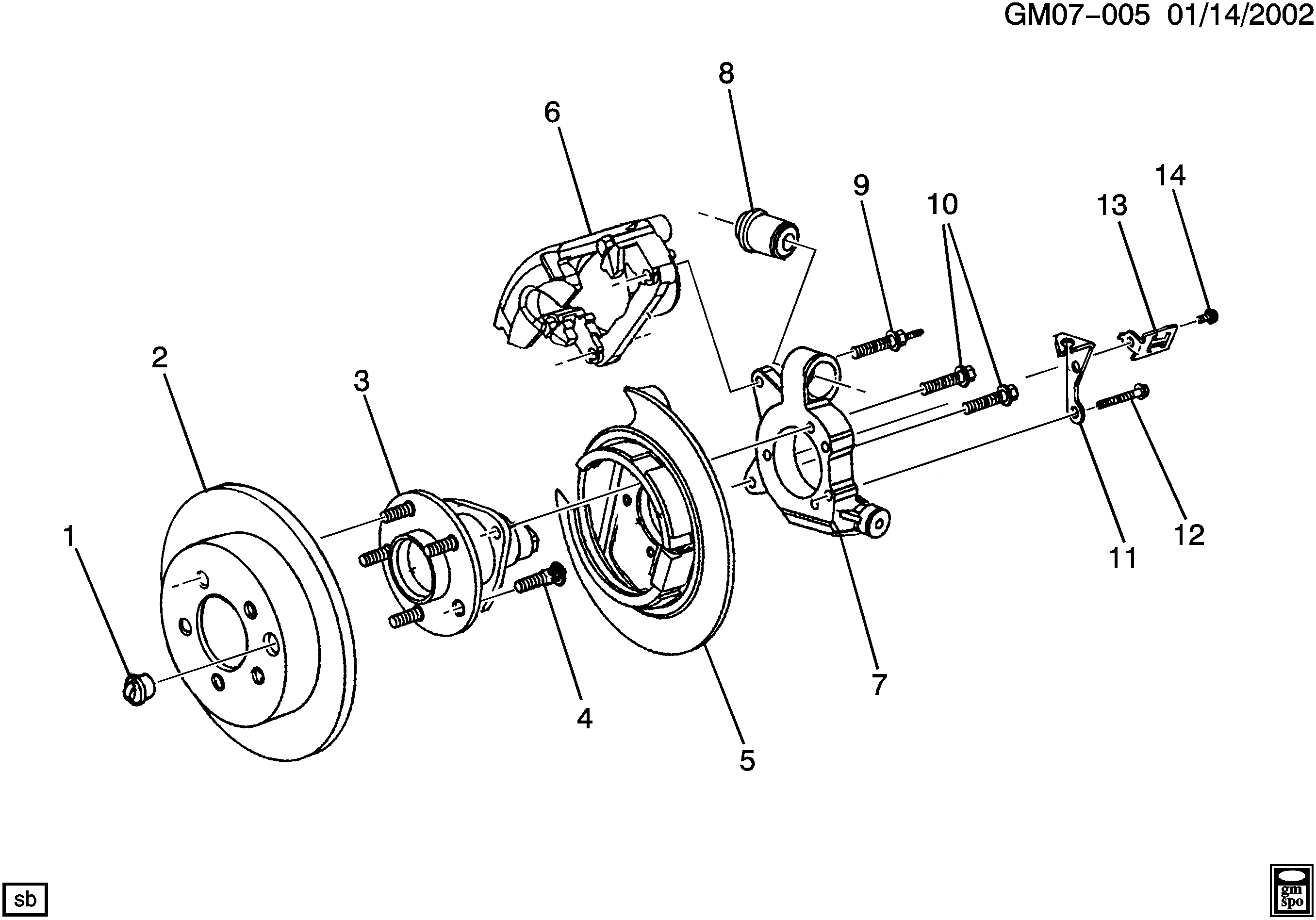 GM 12429204 - Set rulment roata allinparts.ro
