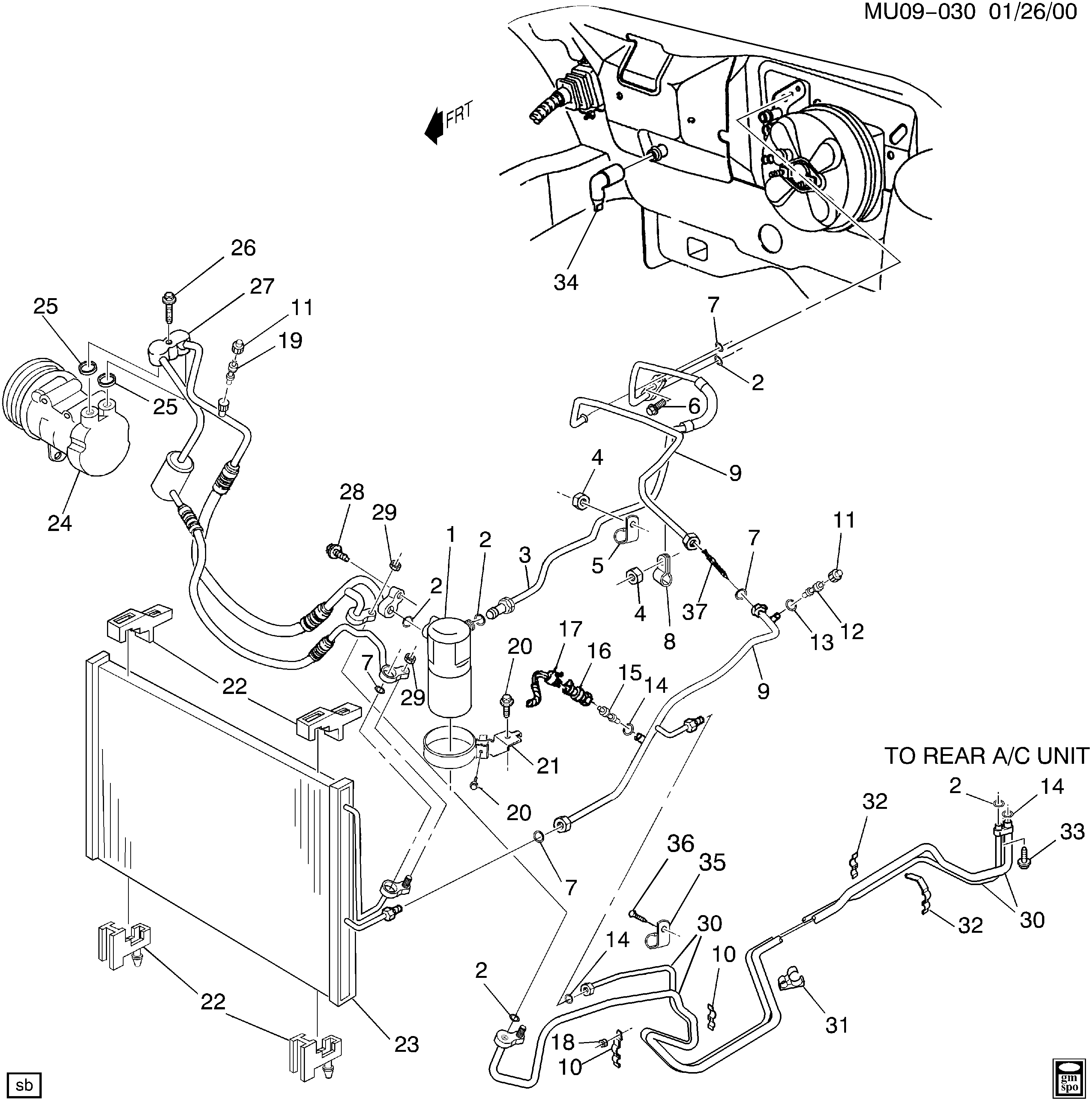 GM 89018902 - Compresor, climatizare allinparts.ro