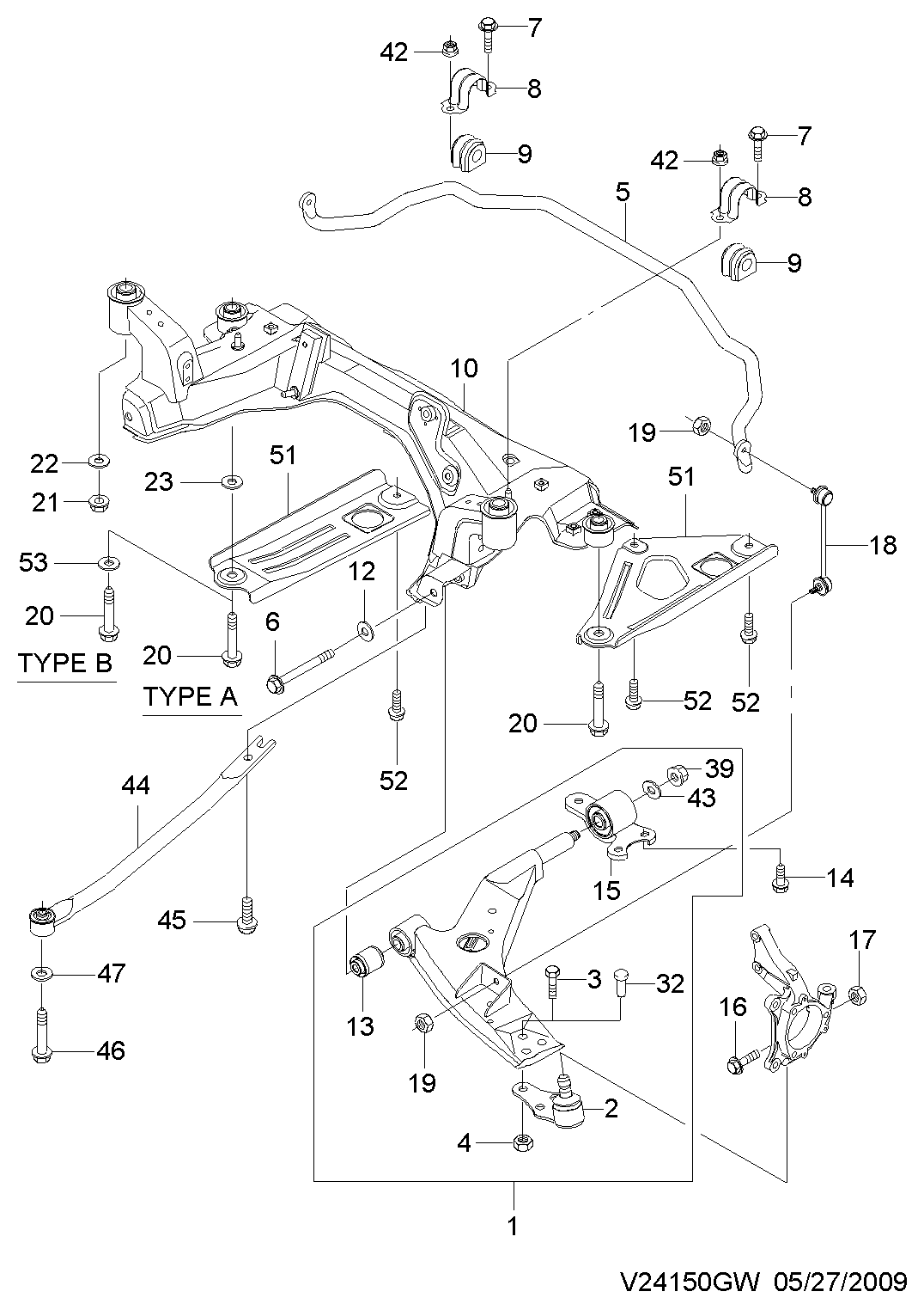 GM 96328434 - Suport,trapez allinparts.ro