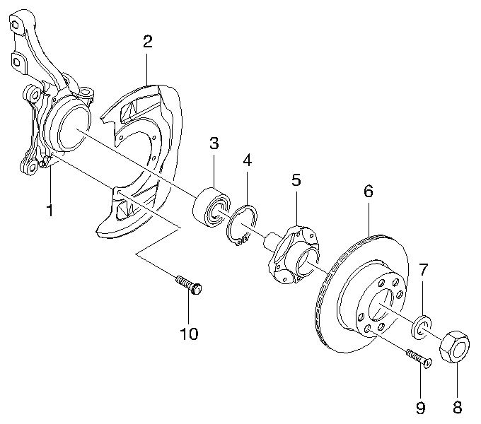 DAEWOO 96162249 - Disc frana allinparts.ro
