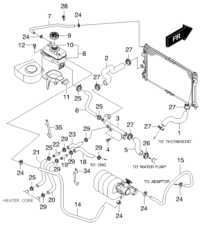 SAAB 96312510 - CAP-SURGE TANK allinparts.ro