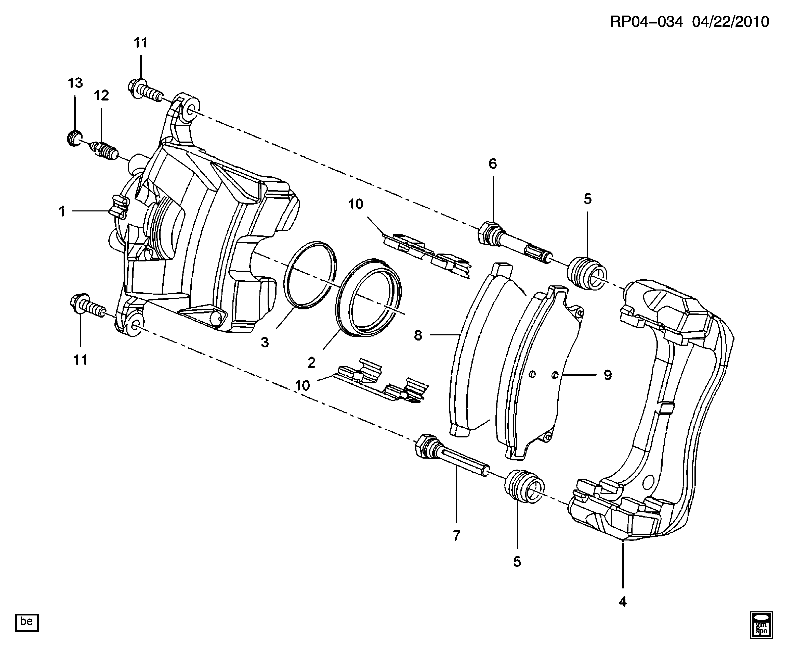 GM 13301190 - Piston, etrier frana allinparts.ro