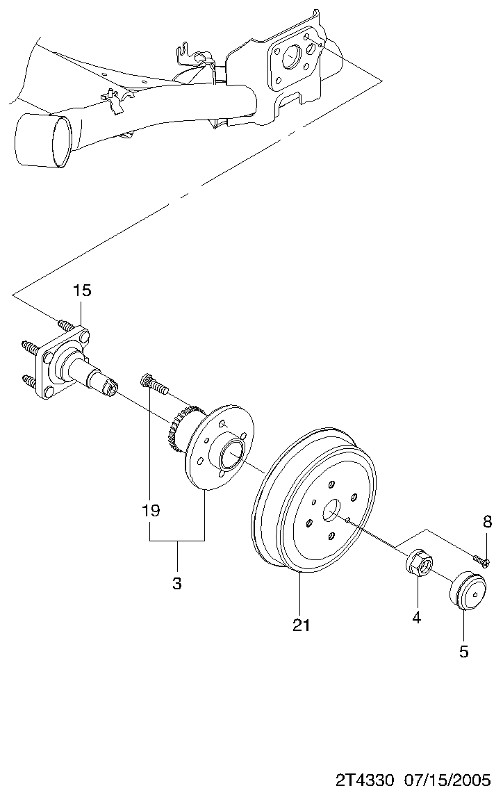 GM 96535151 - Set rulment roata allinparts.ro