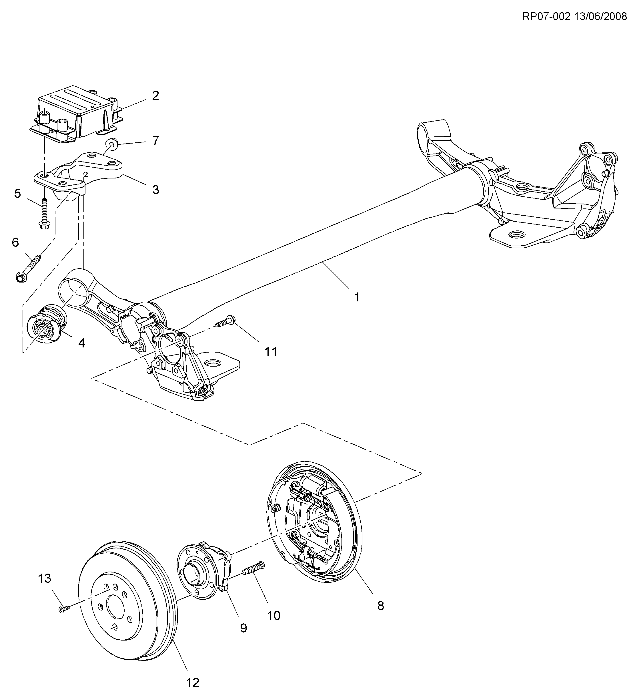 PSA 13502872 - Set rulment roata allinparts.ro