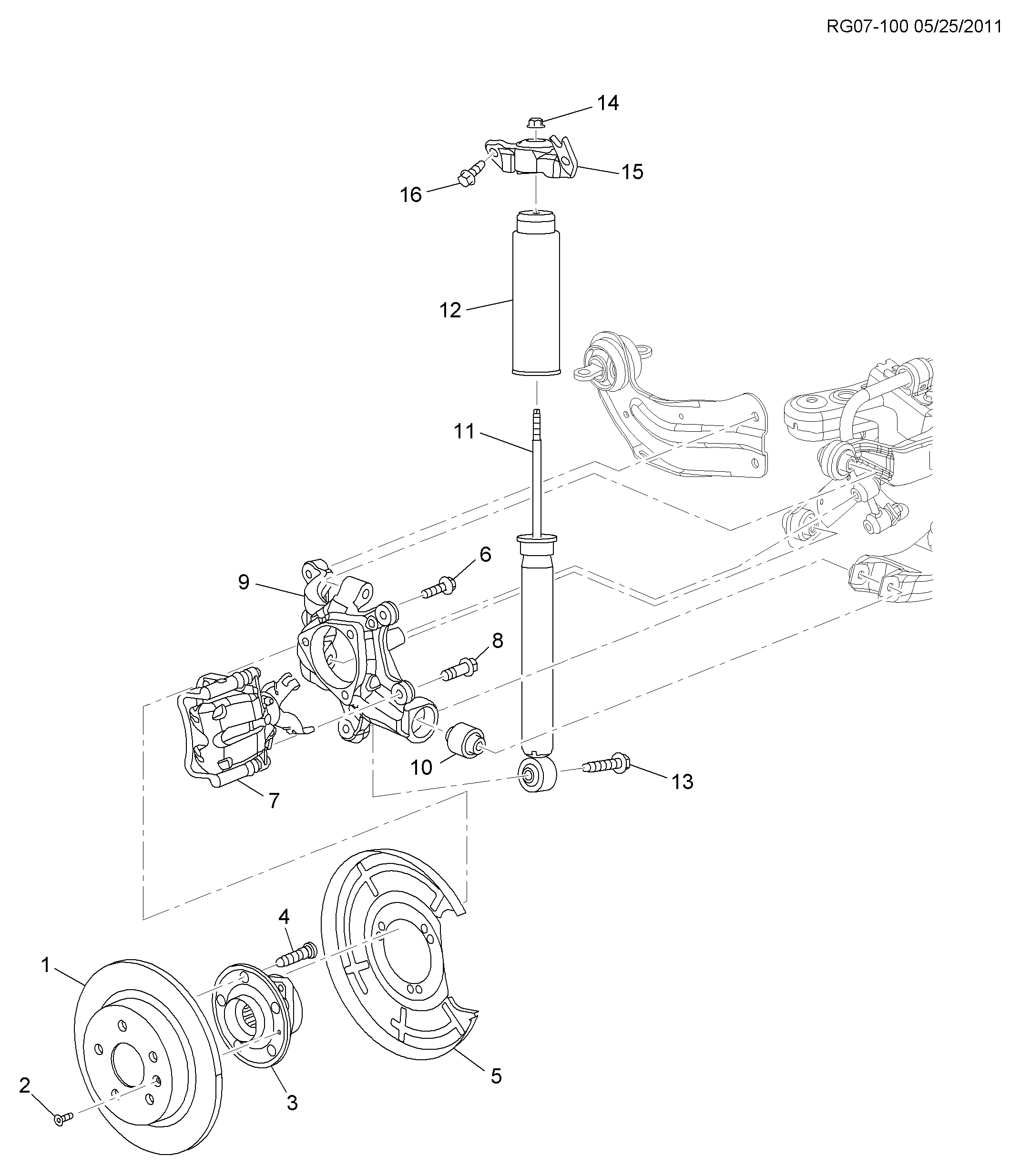 GM 13501313 - Disc frana allinparts.ro
