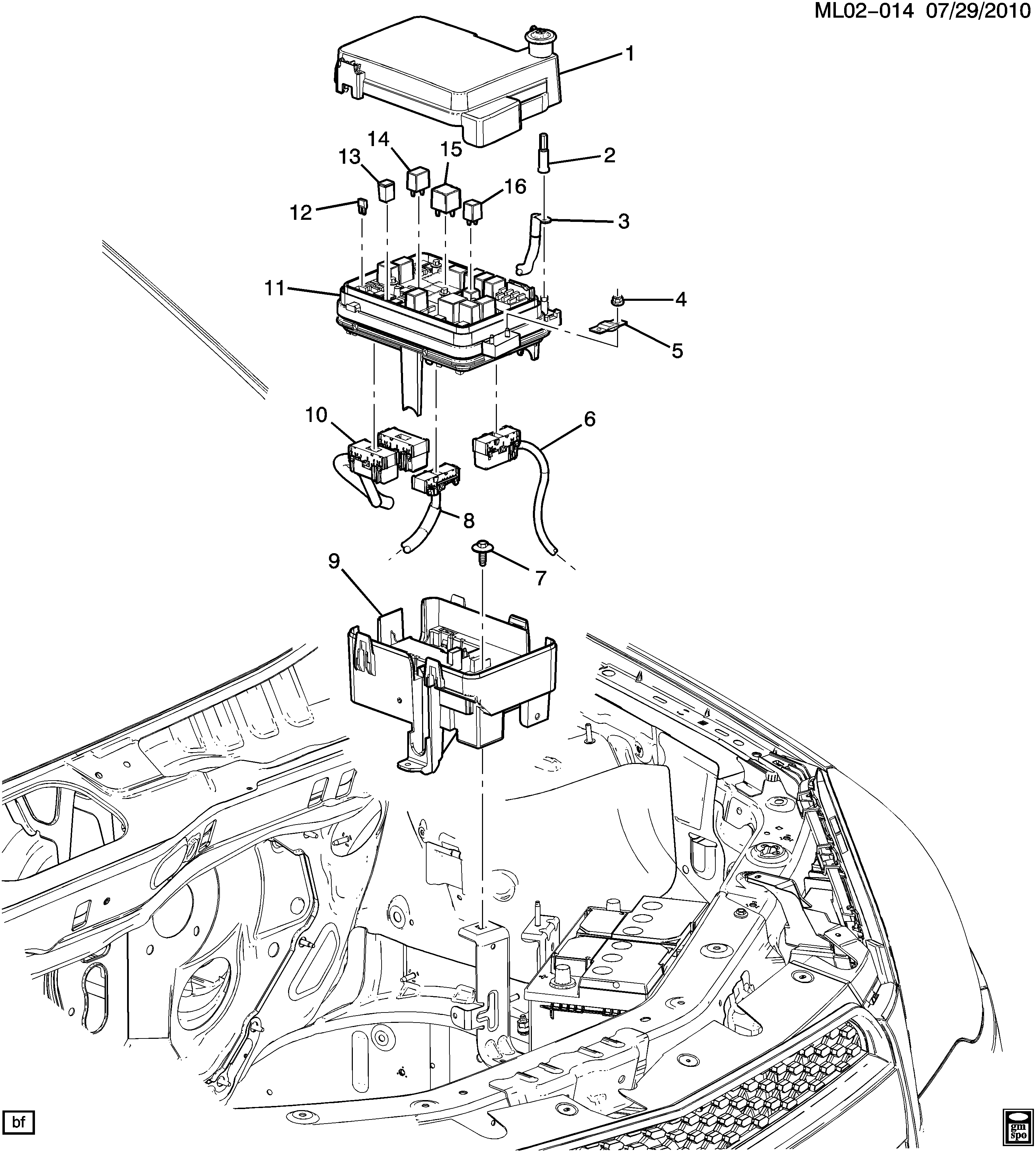 GM 13500118 - Releu multifunctional allinparts.ro