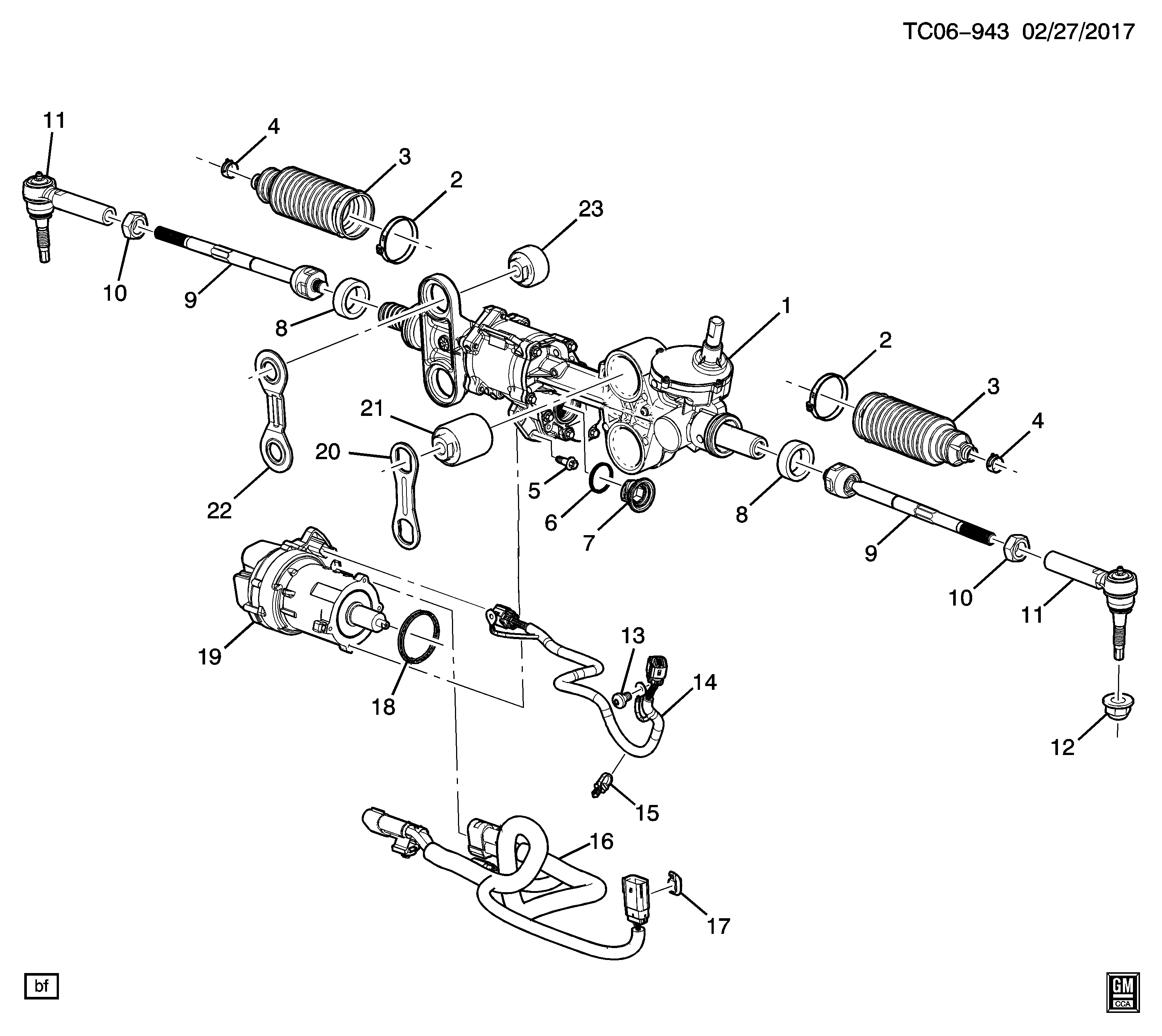 GM 22834082 - Articulatie axiala, cap de bara allinparts.ro
