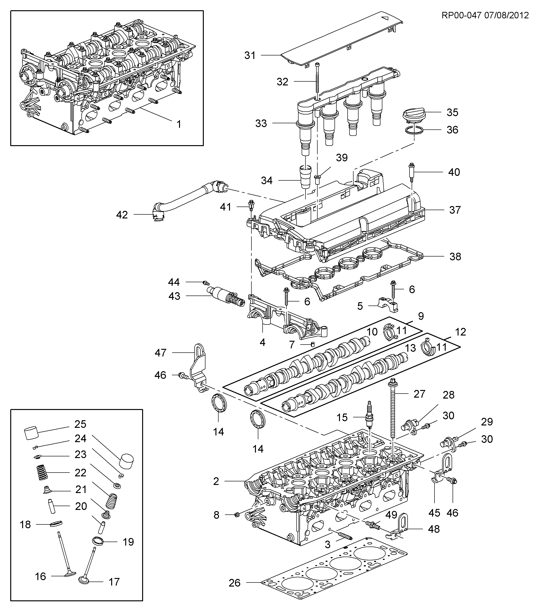PSA 25193474 - Bujii allinparts.ro