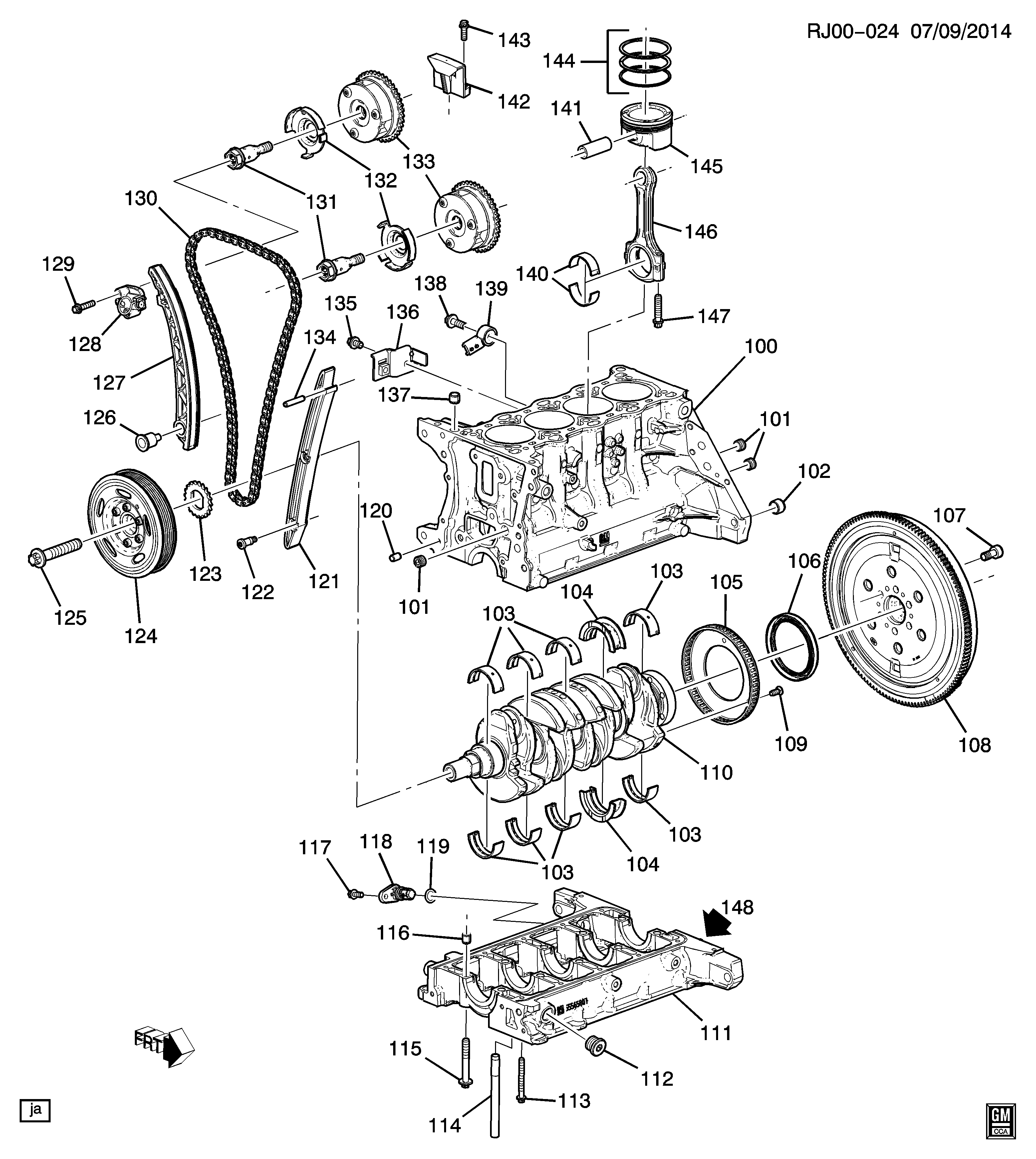 PSA 90531117 - Chit lant de distributie allinparts.ro