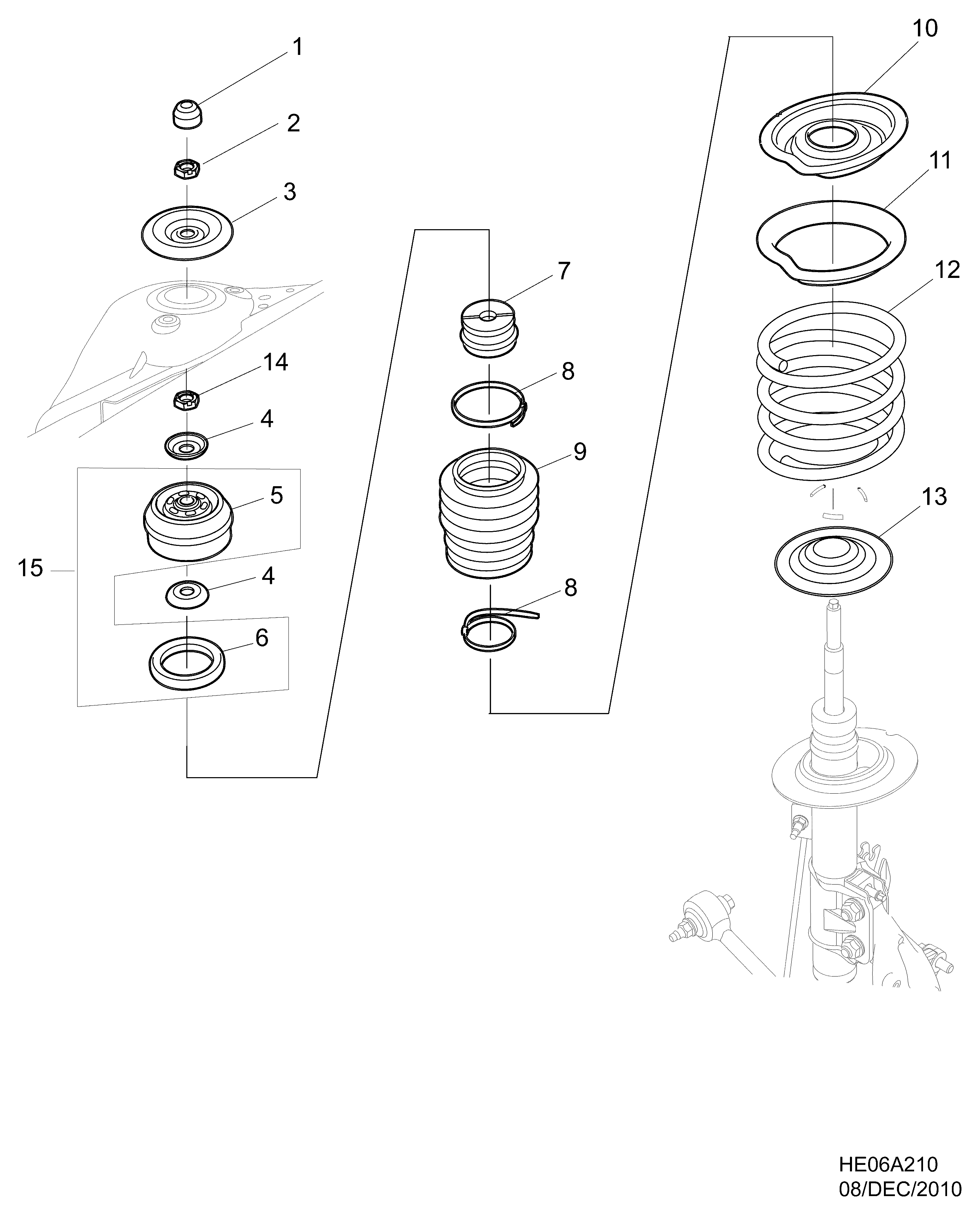 GM 90223654 - Rulment sarcina suport arc allinparts.ro