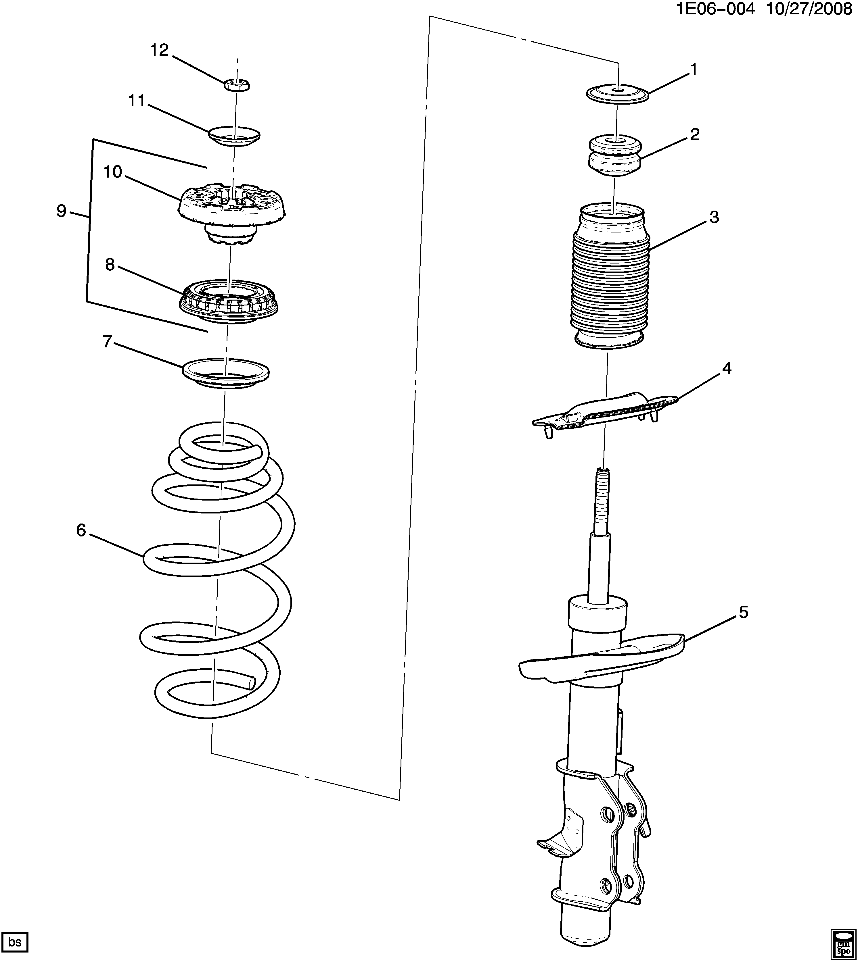 PSA 22802090 - Rulment sarcina suport arc allinparts.ro