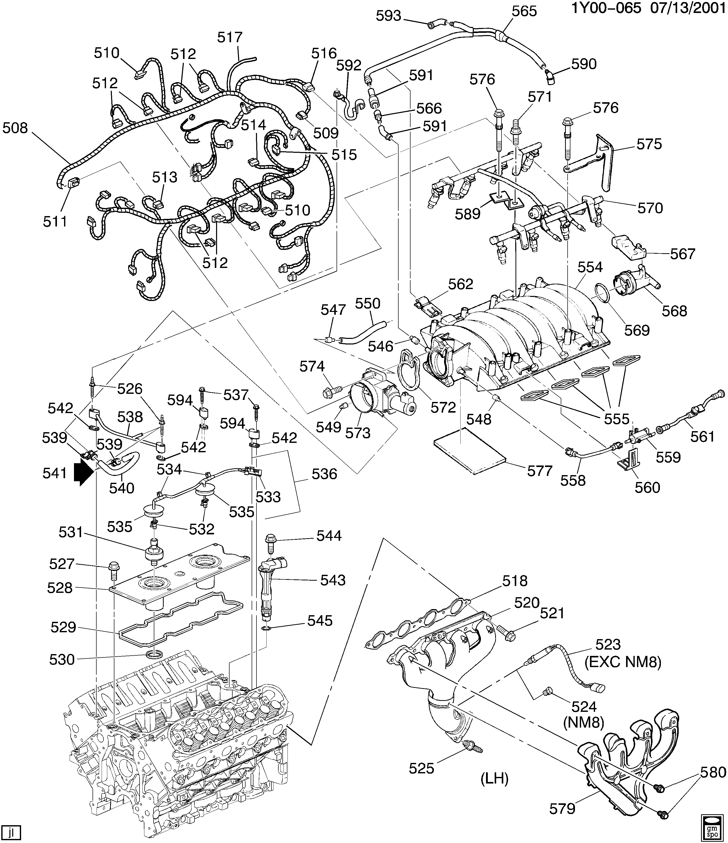 GM 25526358 - Bec incandescent, bec lumina zi allinparts.ro
