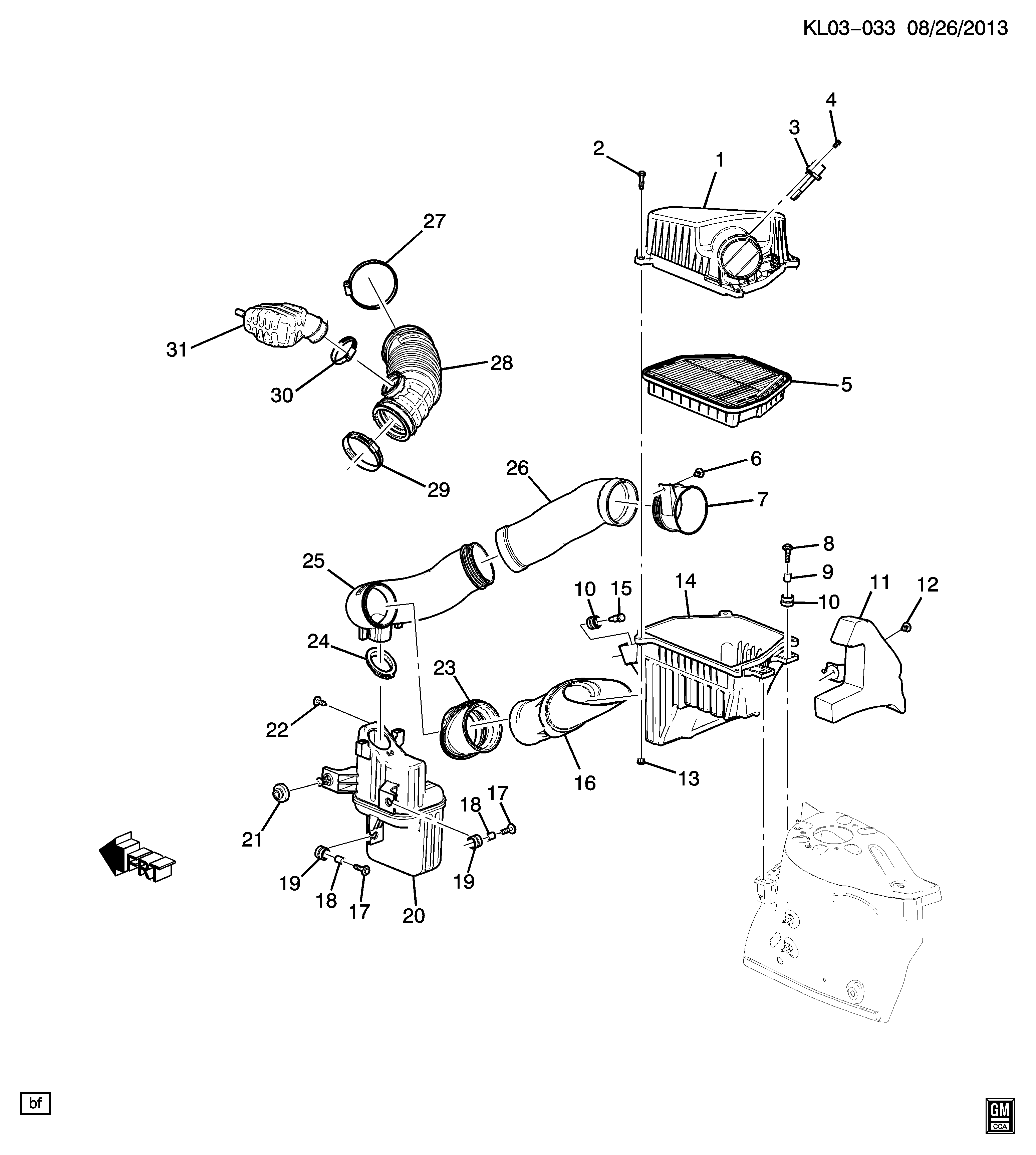 PSA 20787043 - PSA 20787043 - Senzor debit aer allinparts.ro