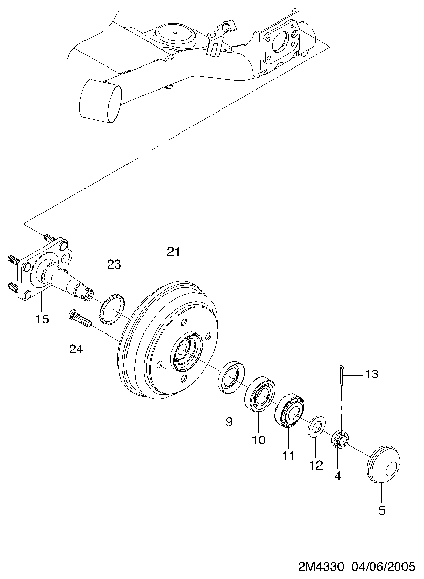 Buessing 96316635 - BEARING allinparts.ro