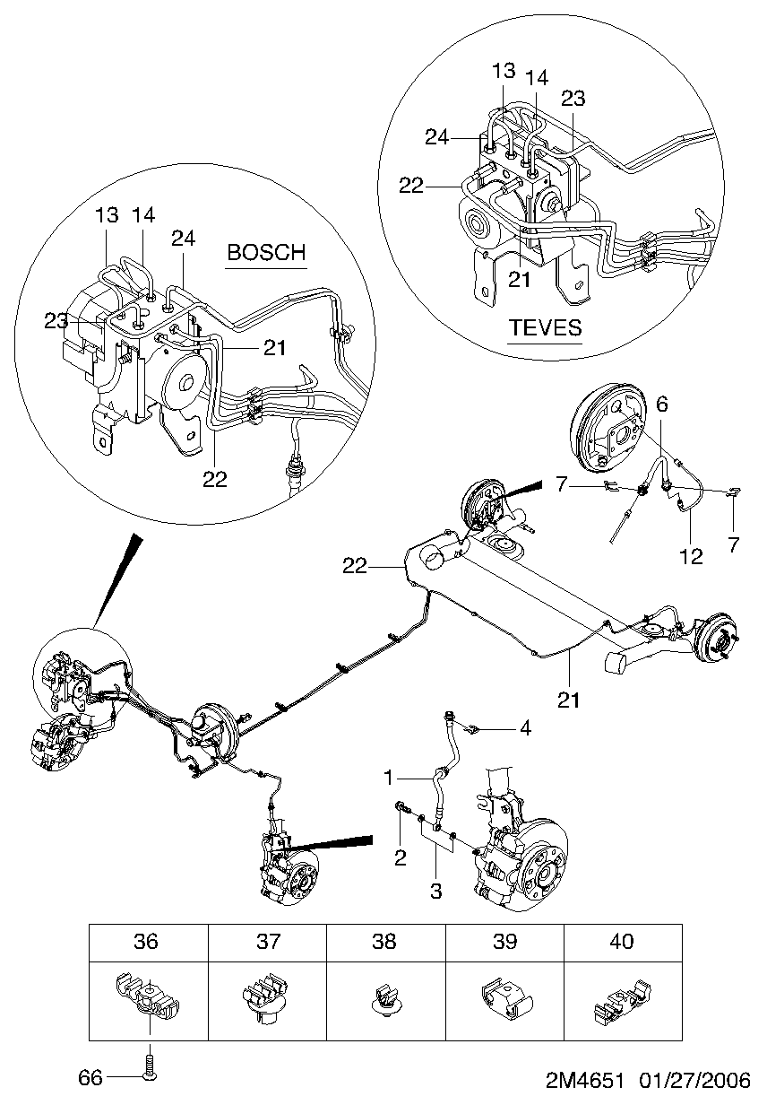 GM 96518629 - Furtun frana allinparts.ro