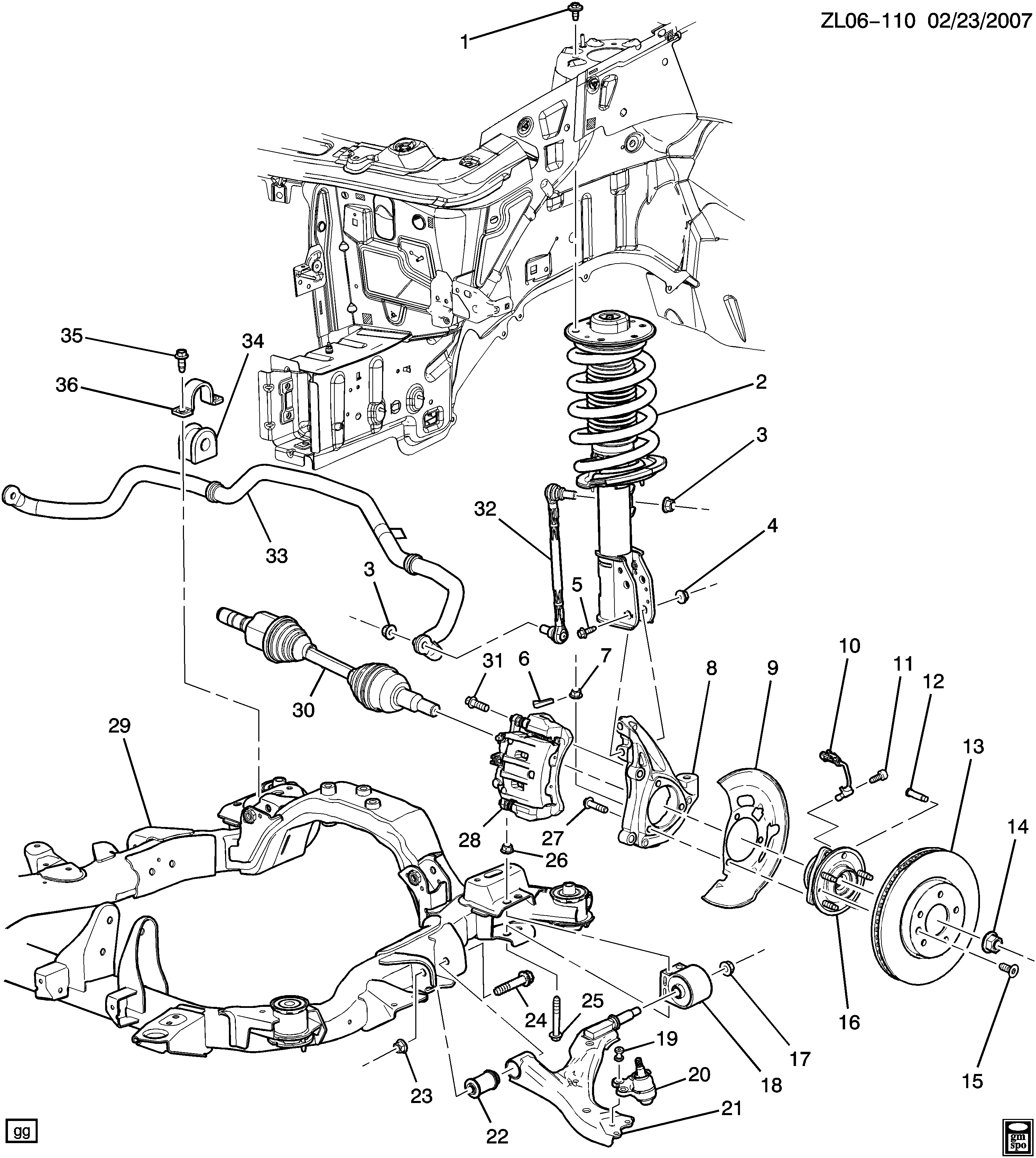 PSA 96625944 - Set bucsi de ghidaj, etrier frana allinparts.ro