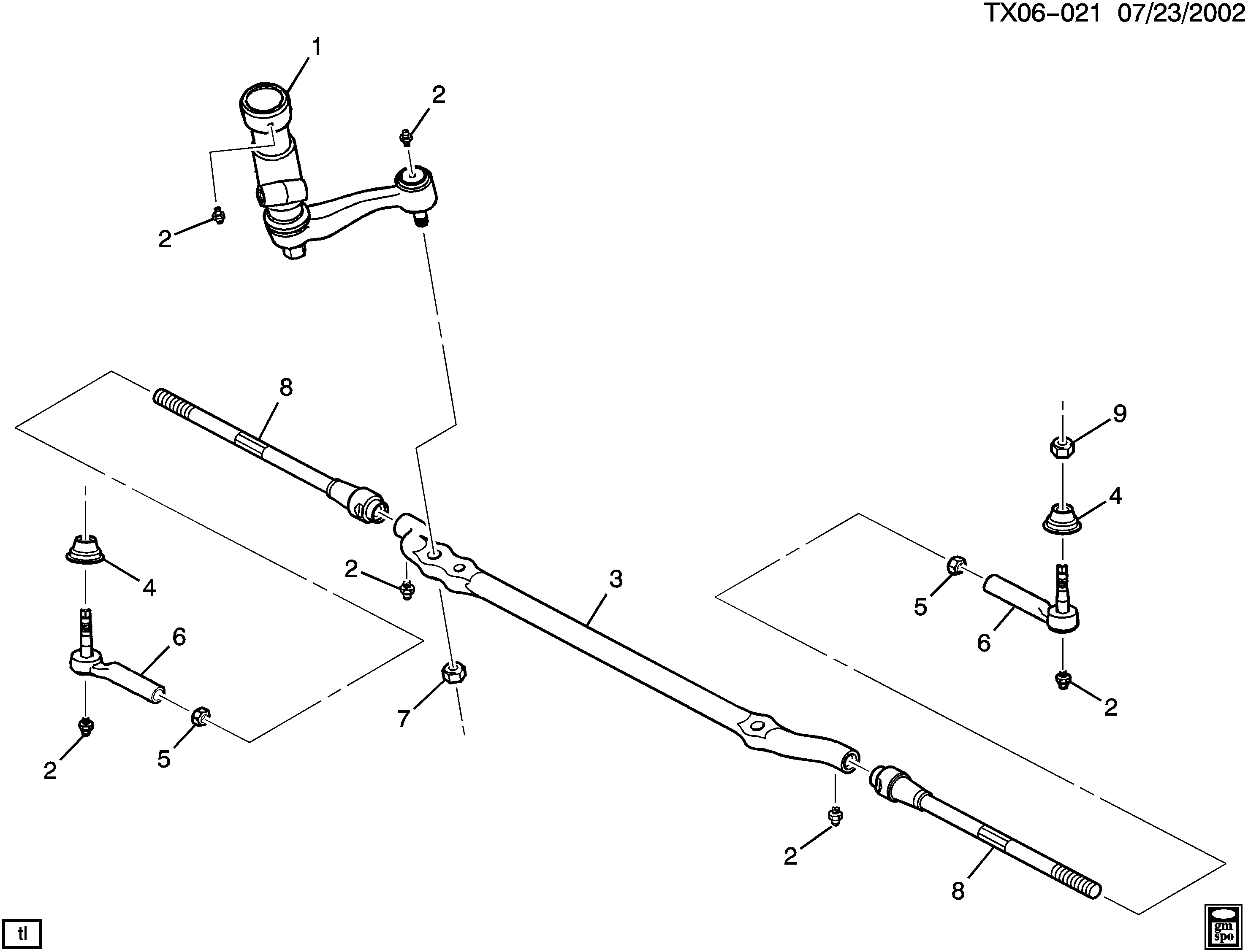 GM 15295861 - Articulatie axiala, cap de bara allinparts.ro