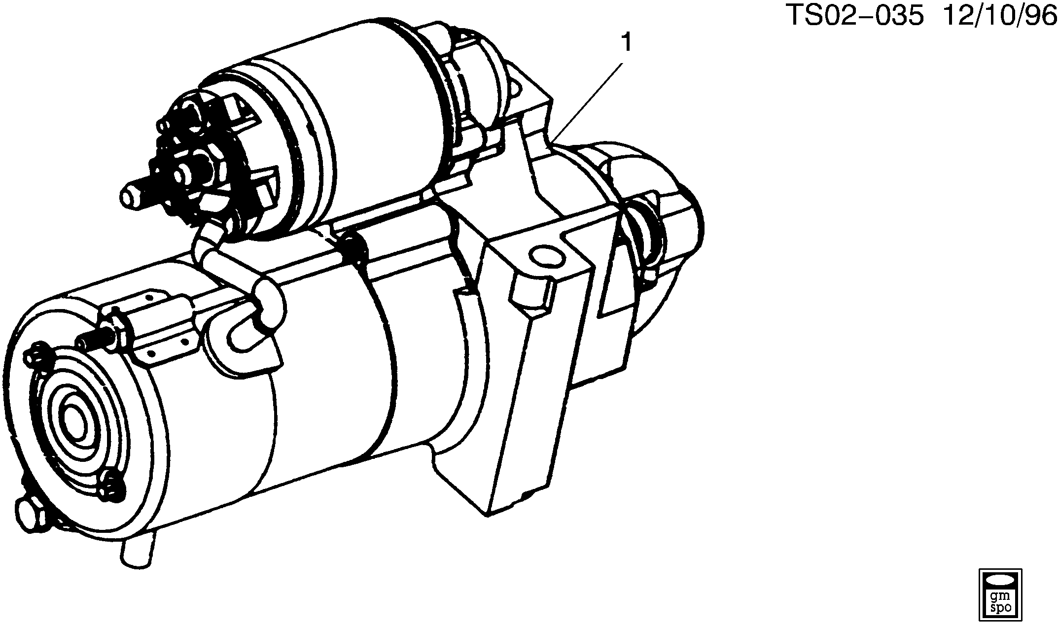 GM 89017441 - Starter allinparts.ro