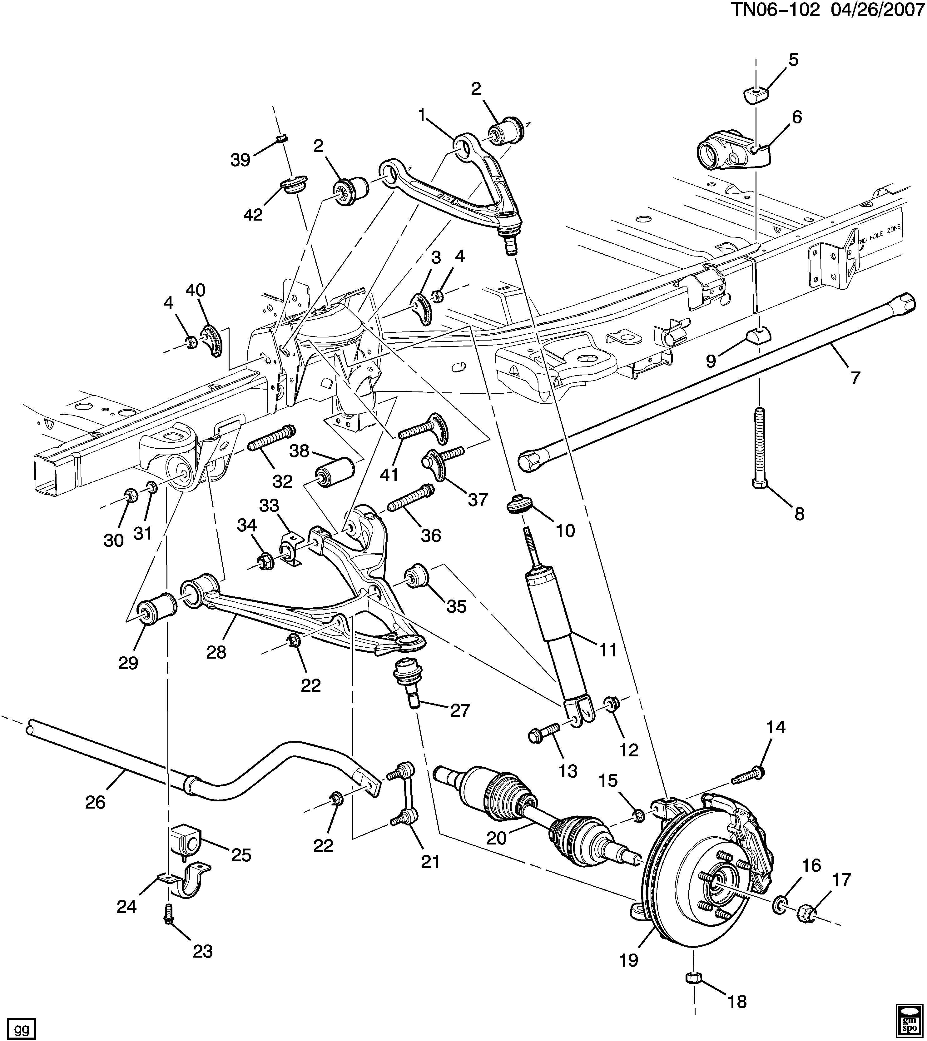 GM 15245579 - Articulatie sarcina / ghidare allinparts.ro