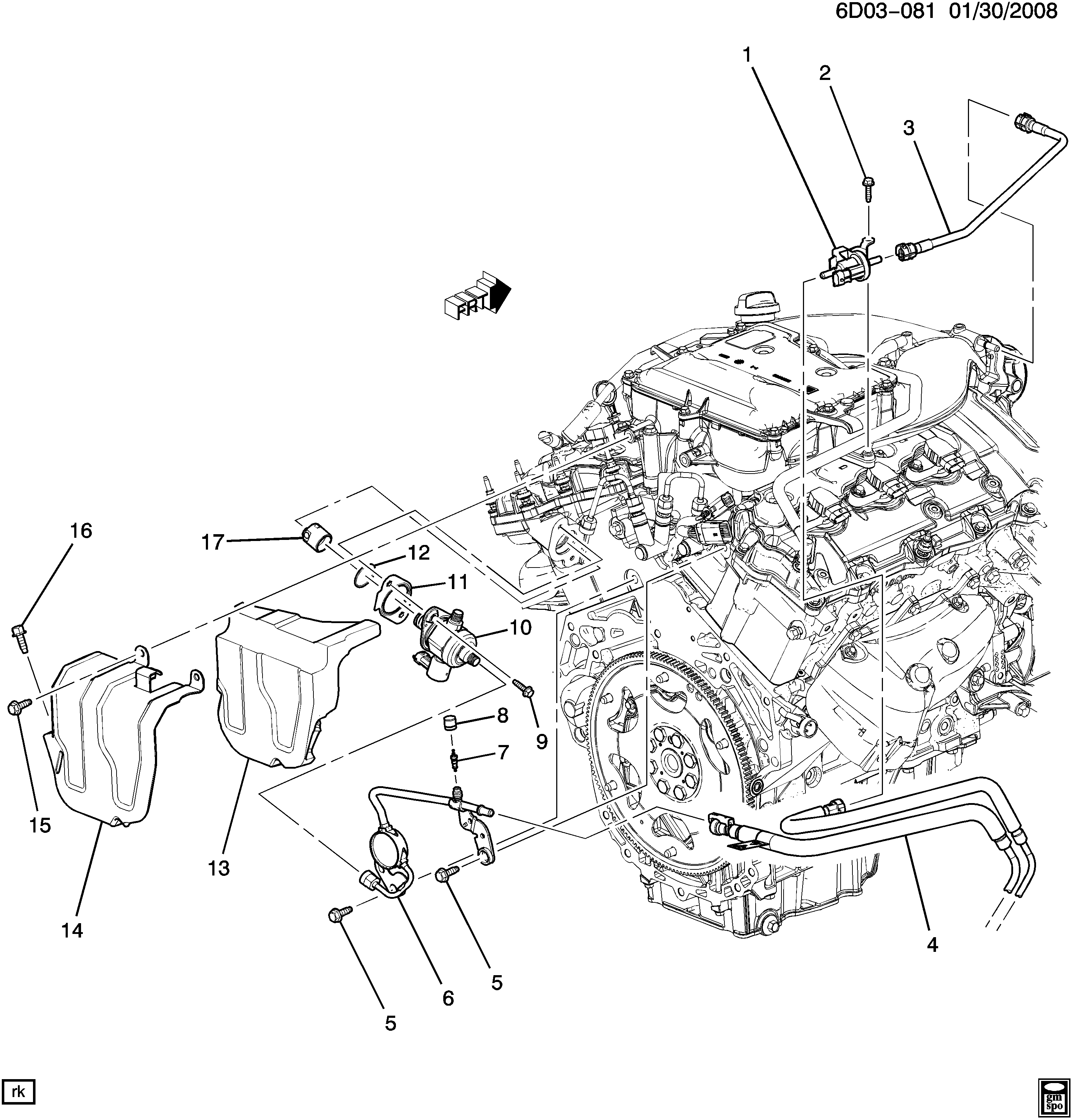 GM 12590679 - Tija, pompa inalta presiune allinparts.ro