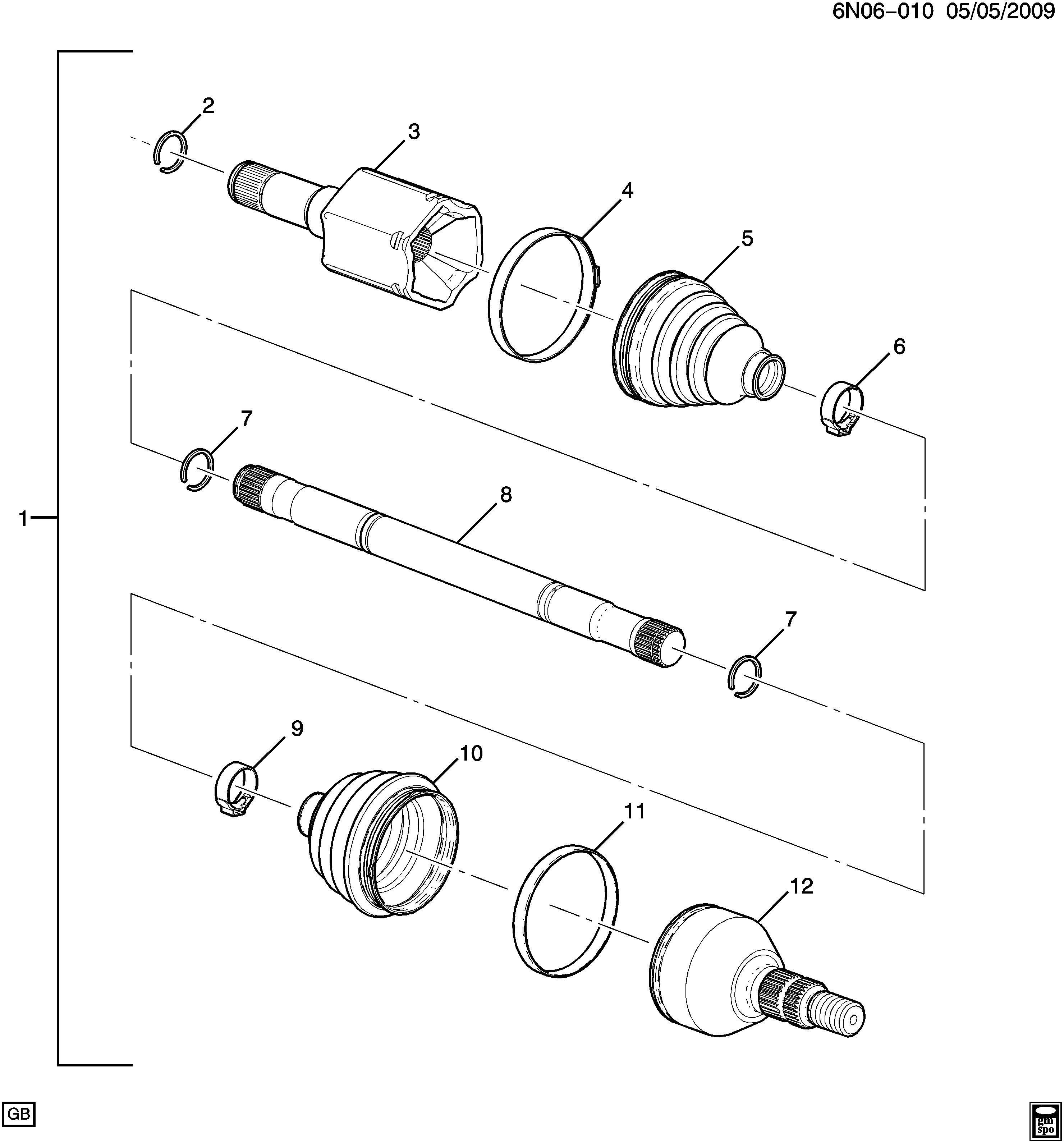 GM 20846081 - Set articulatie, planetara allinparts.ro