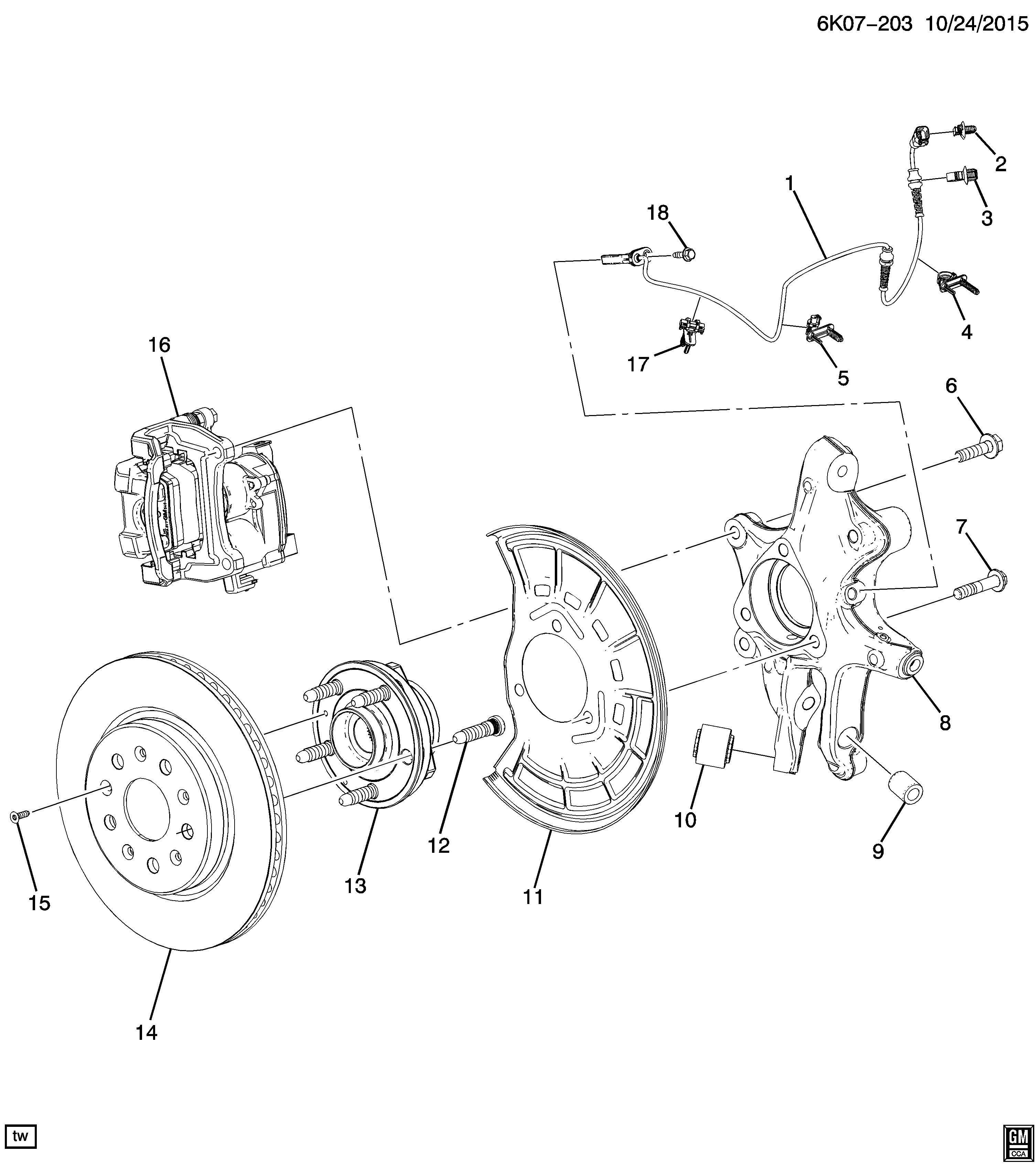 GM 13592623 - Disc frana allinparts.ro