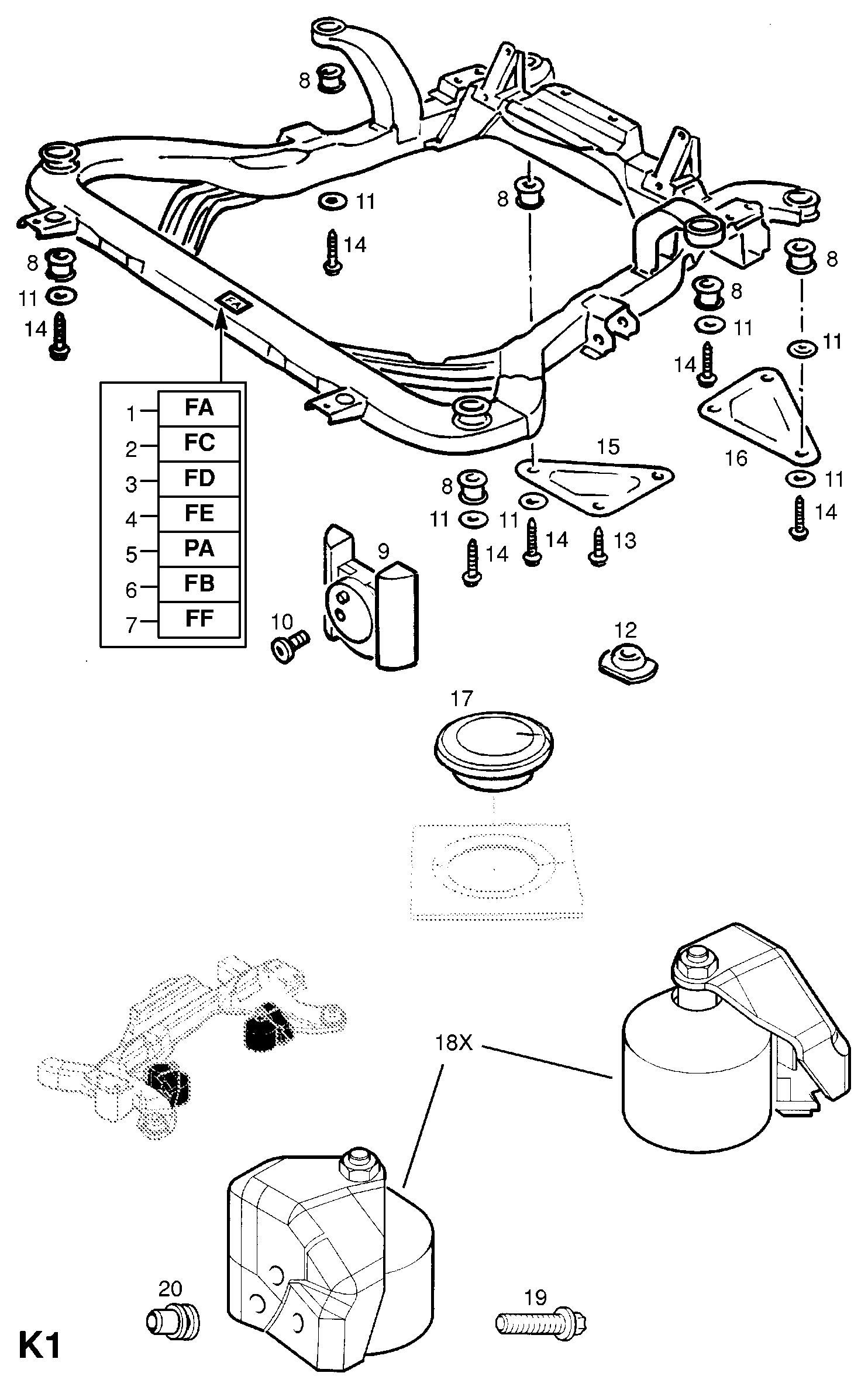 4SEASONS 302.017 - Ventilator, radiator allinparts.ro