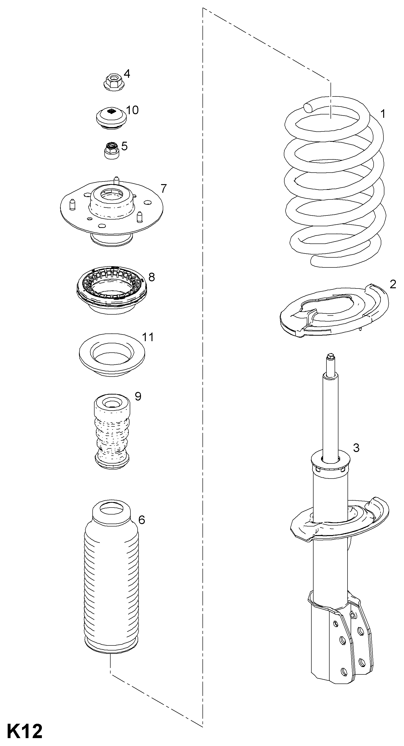 PSA 4806442 - Amortizor allinparts.ro