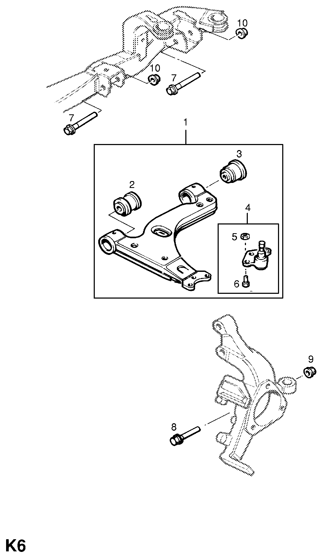 PSA 3 52 365 - Suport,trapez allinparts.ro